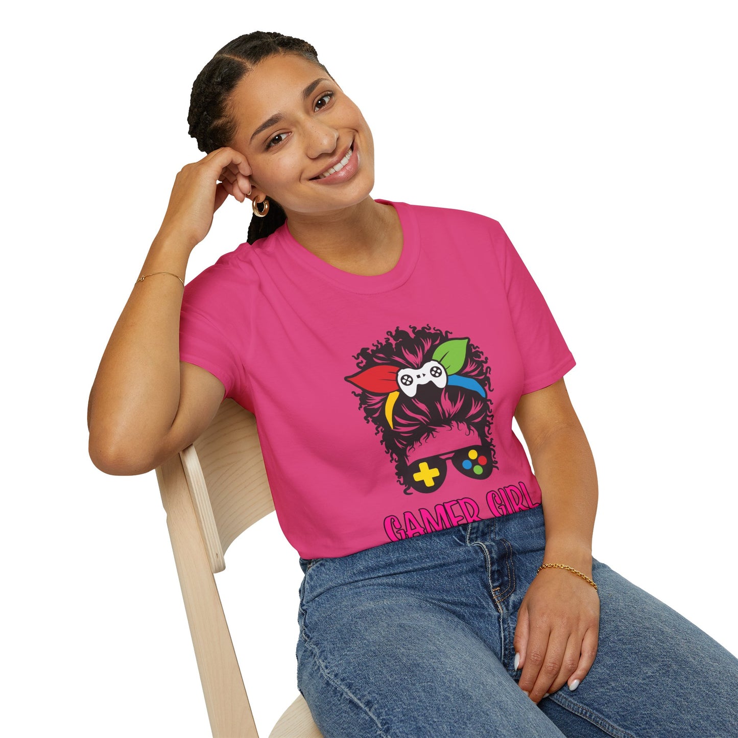 Gamer Girl- Women's Softstyle T-Shirt