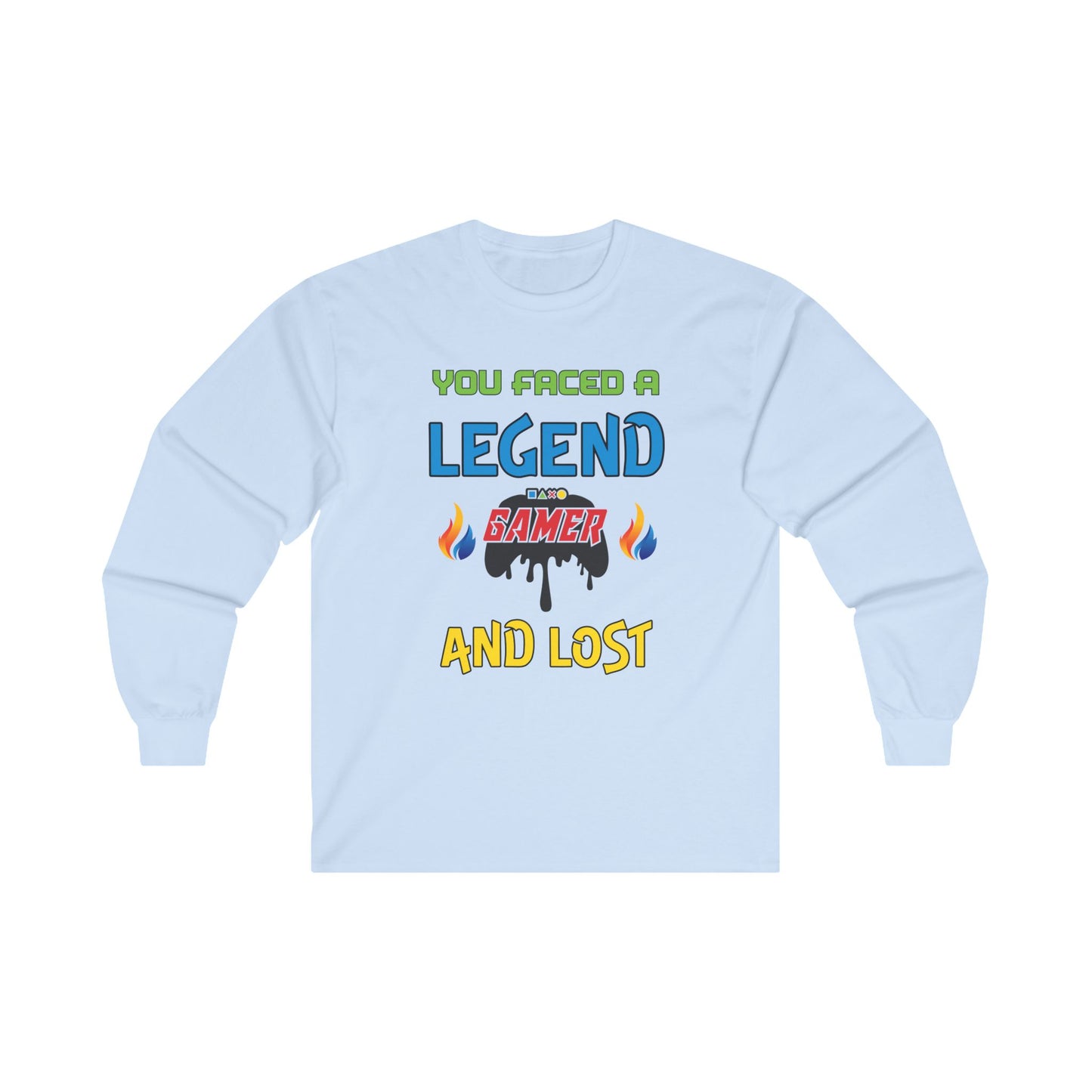 You Faced a Legend- Men's Long Sleeve Tee