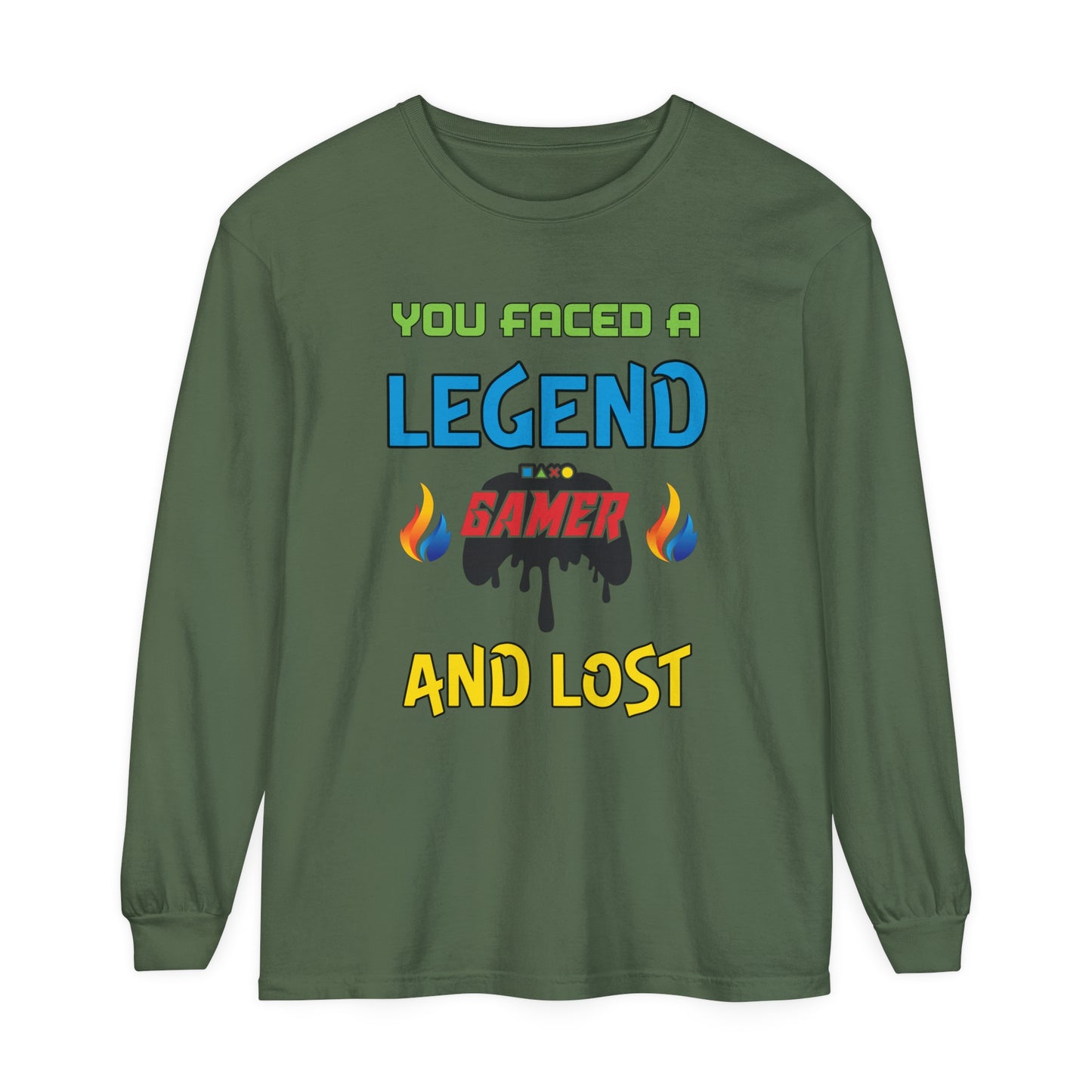 You Faced a Legend- Women's Long Sleeve T-Shirt