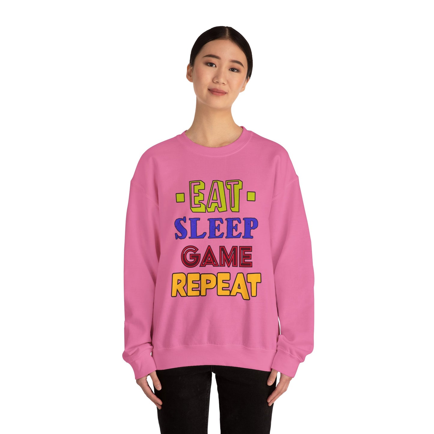 Eat Sleep Game Repeat- Women's  Sweatshirt