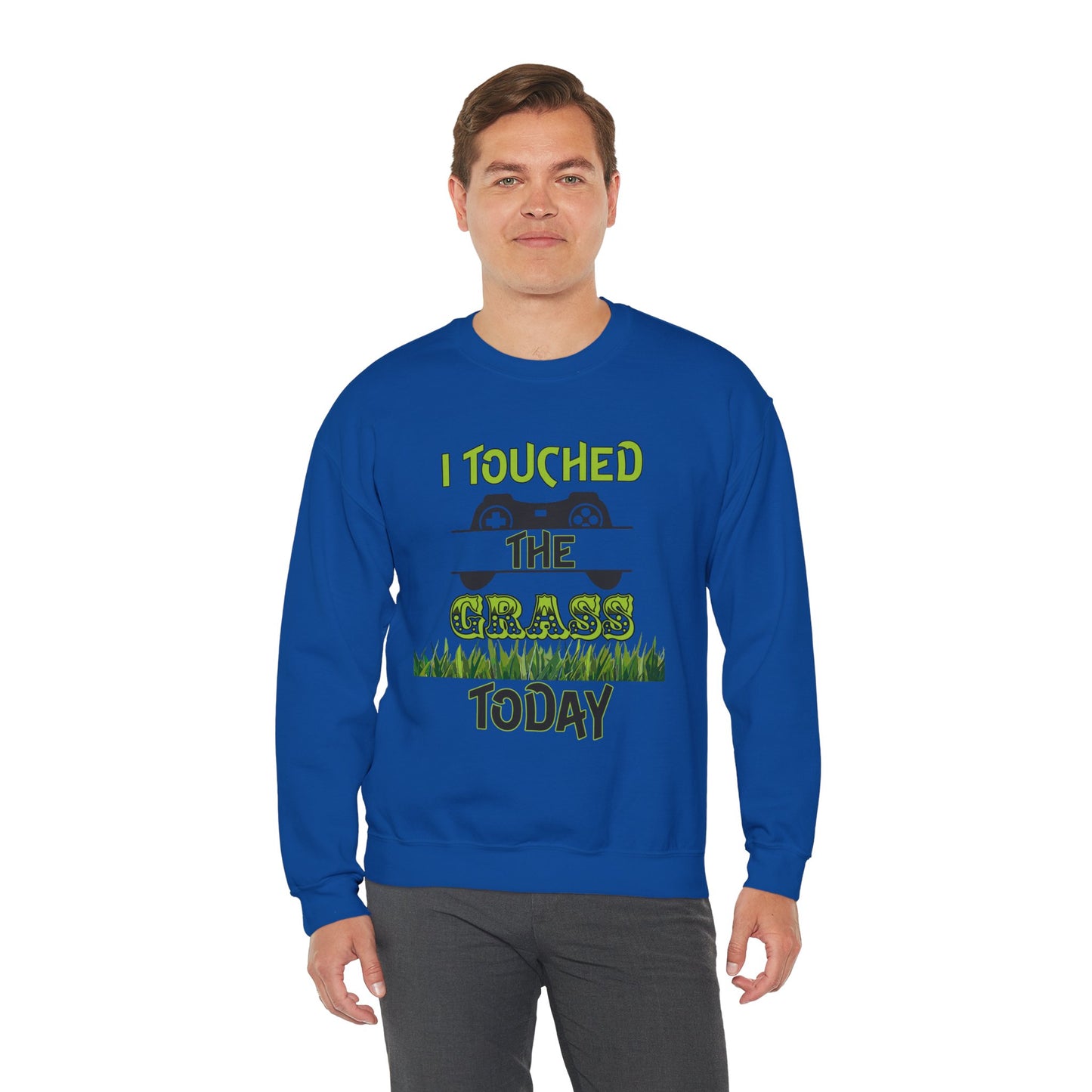 I Touched the Grass- Men's Sweatshirt