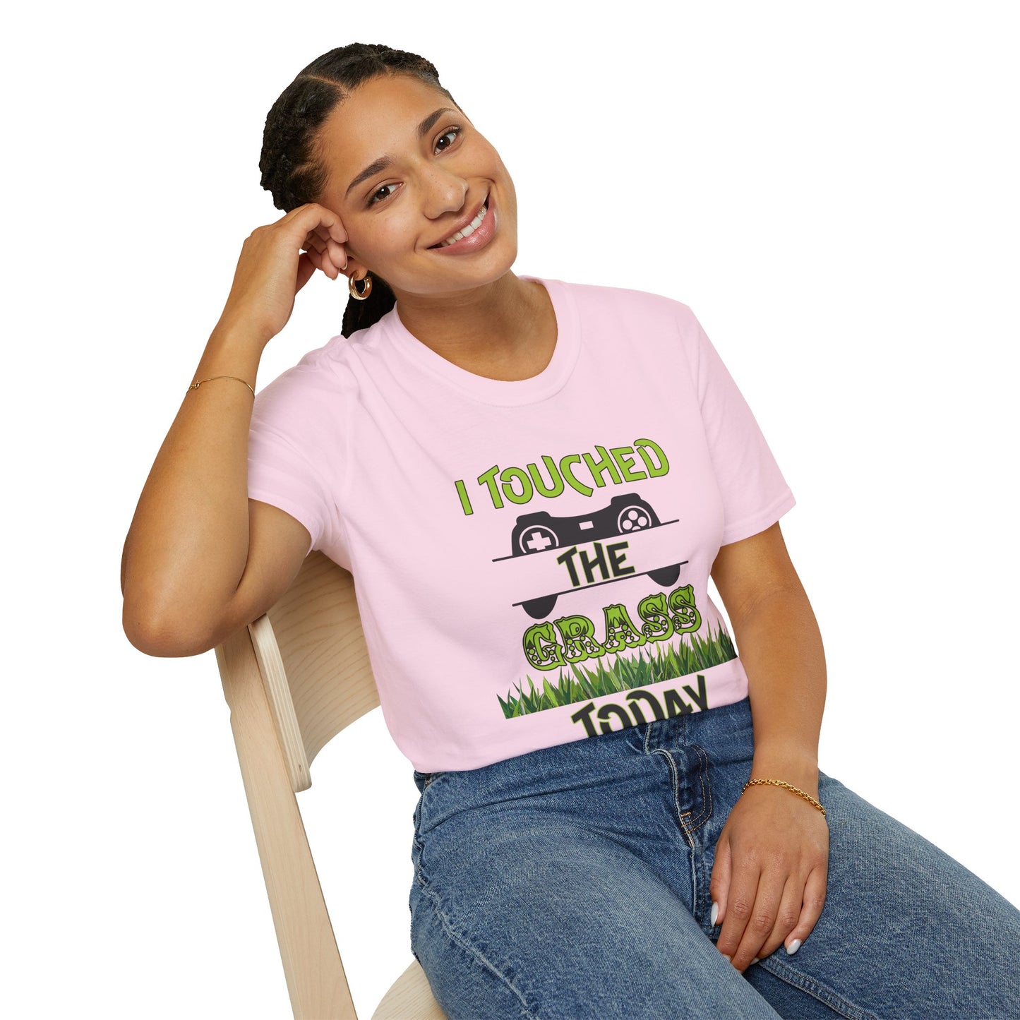 I Touched The Grass- Women's Softstyle T-Shirt