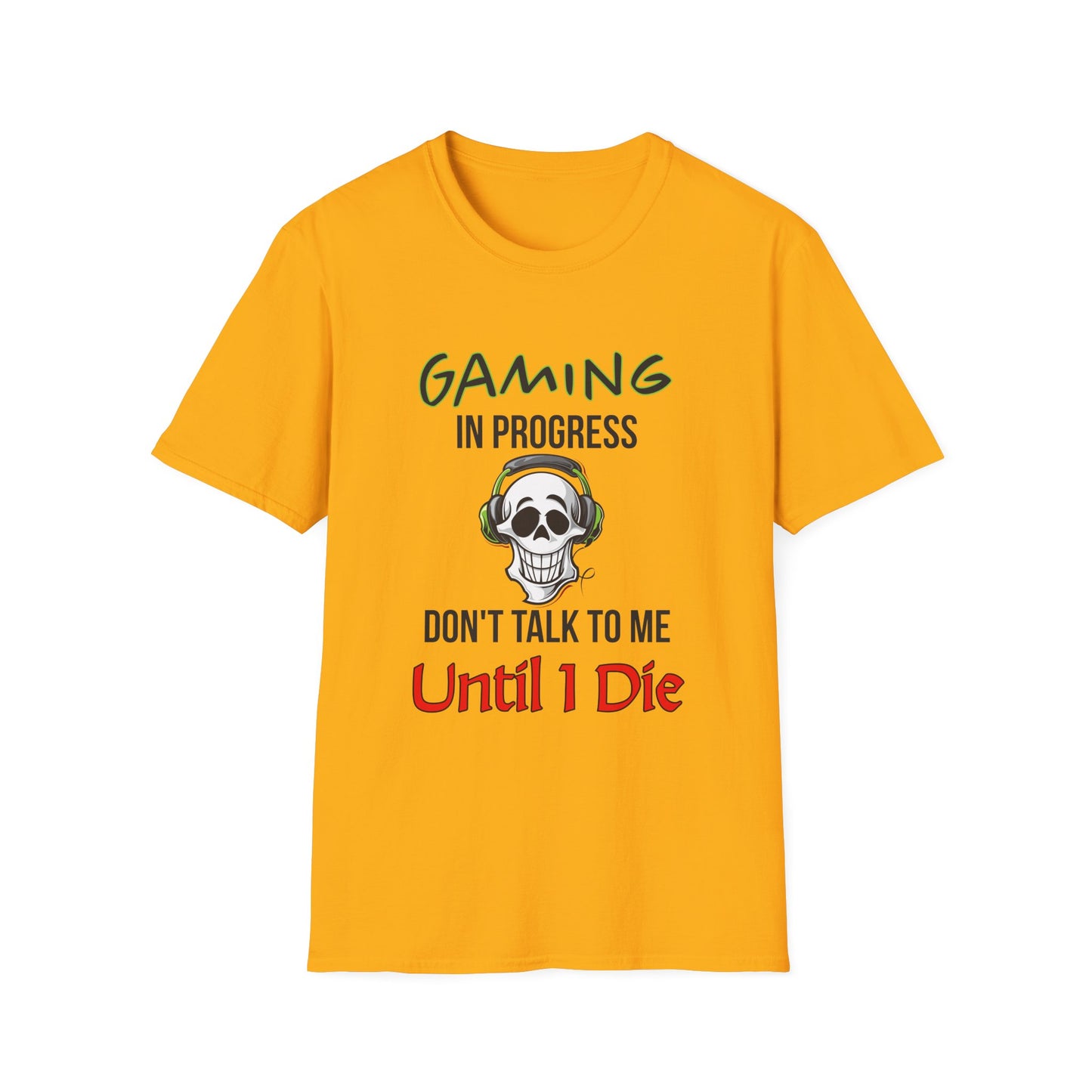 Gaming In Progress- Men's Softstyle T-Shirt