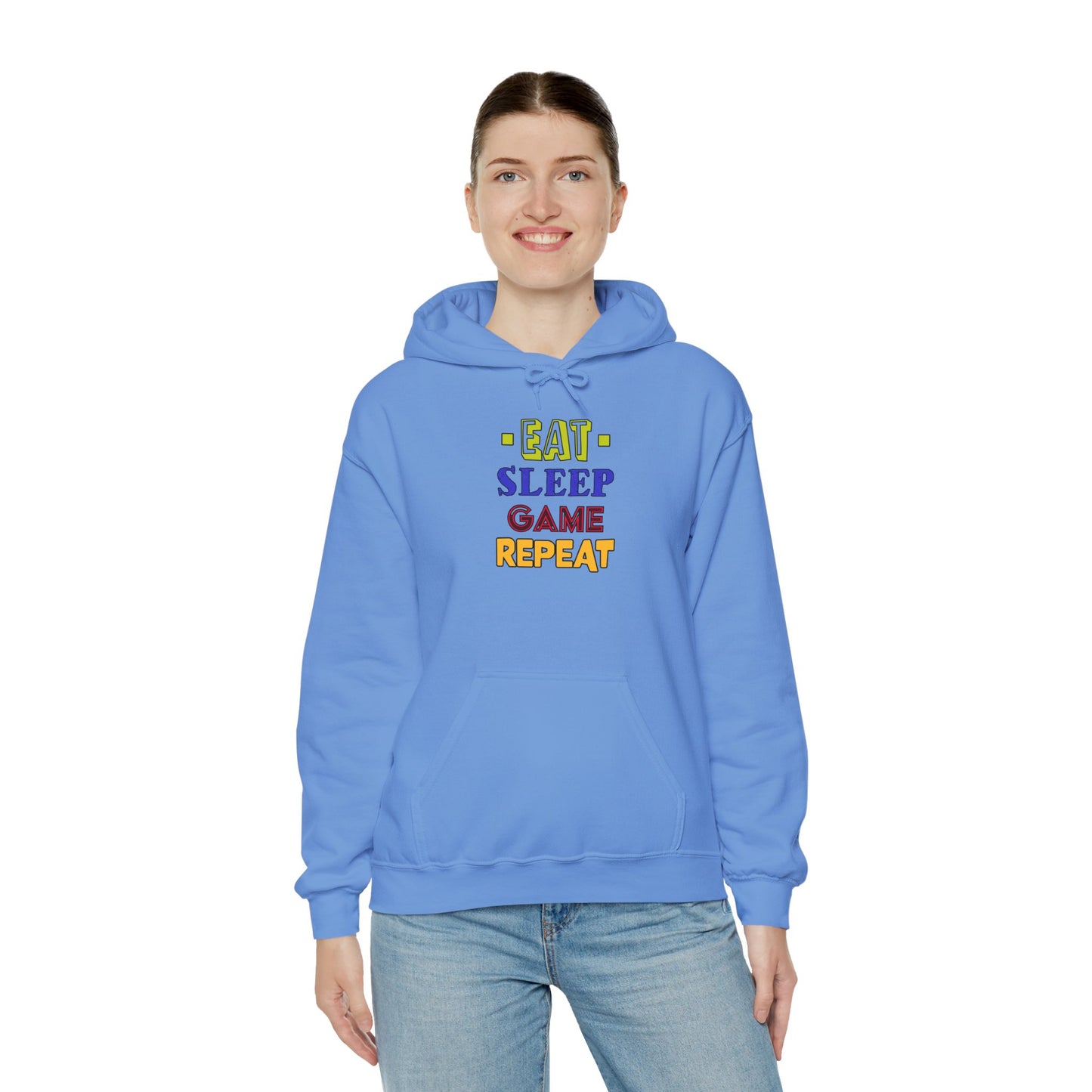 Eat Sleep Game Repeat- Women's Hoodie