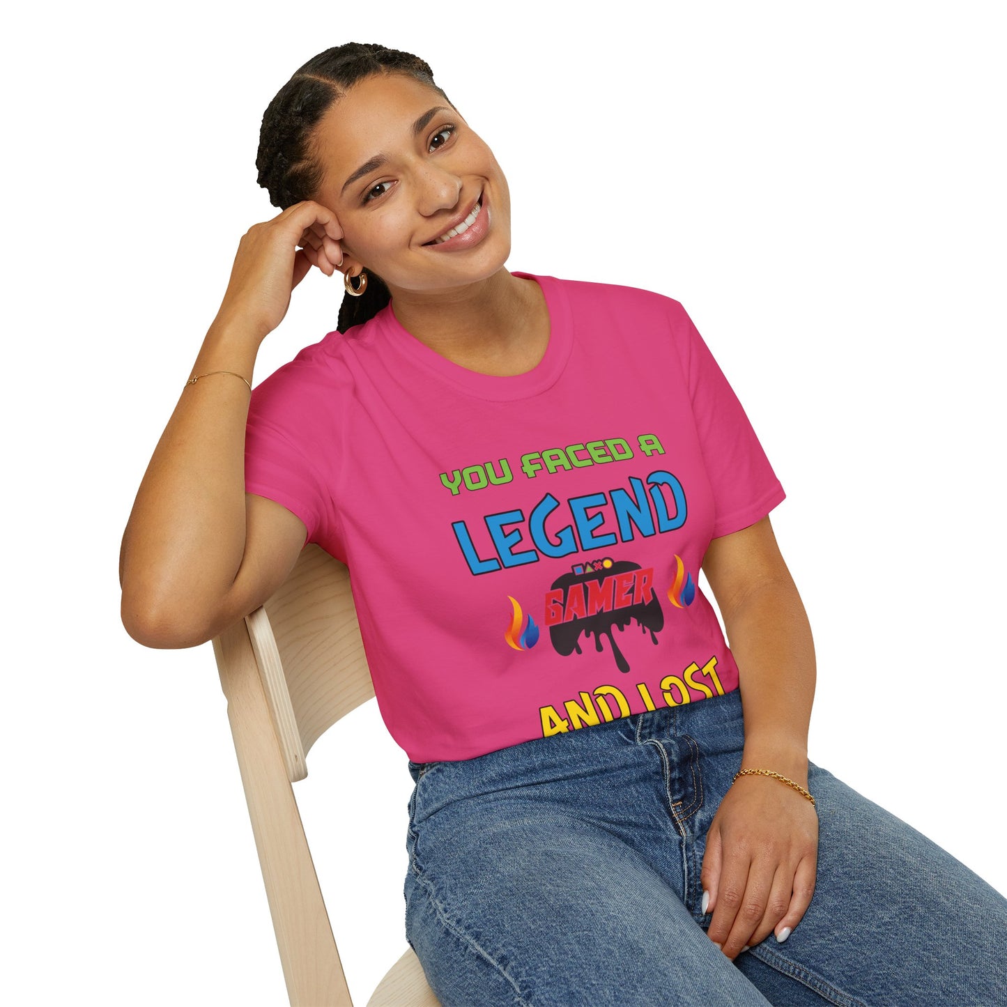 You Faced a Legend- Women's Softstyle T-Shirt