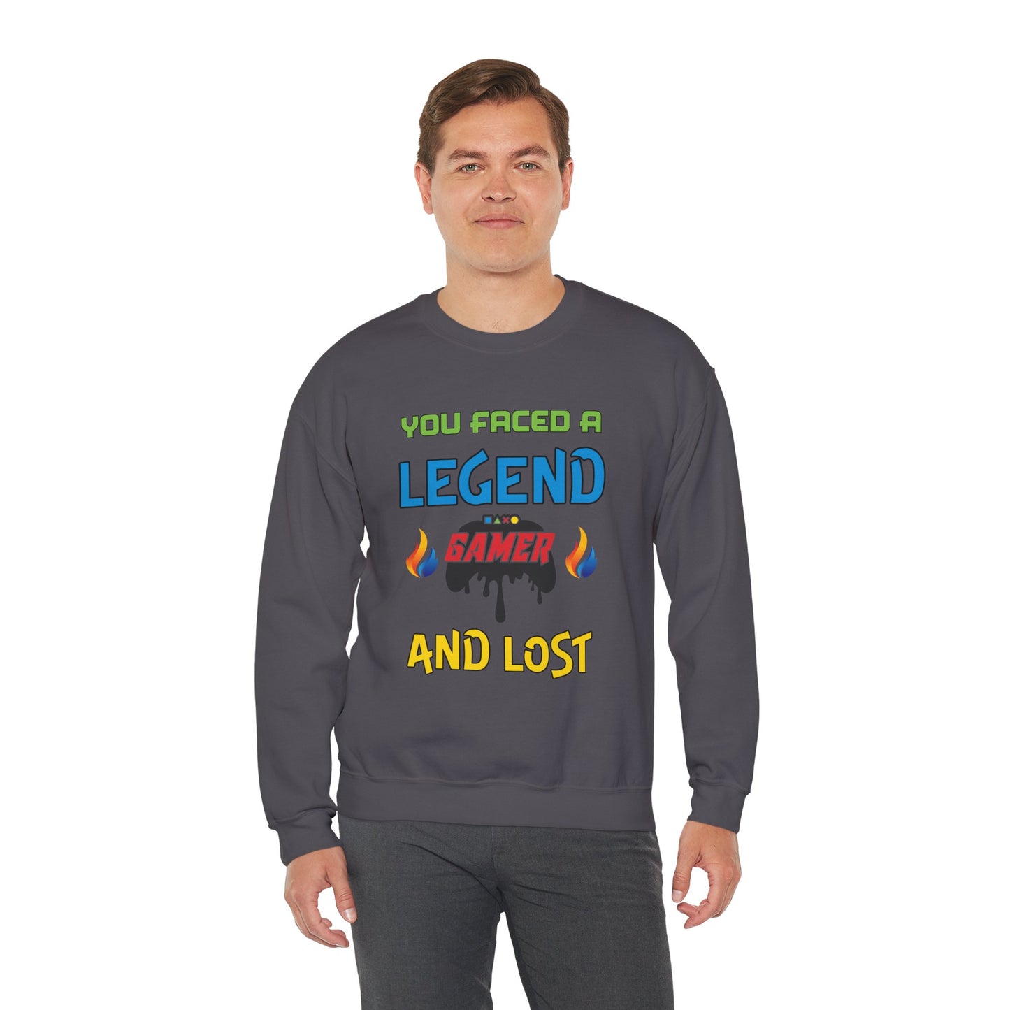 You Faced a Legend- Men's Sweatshirt