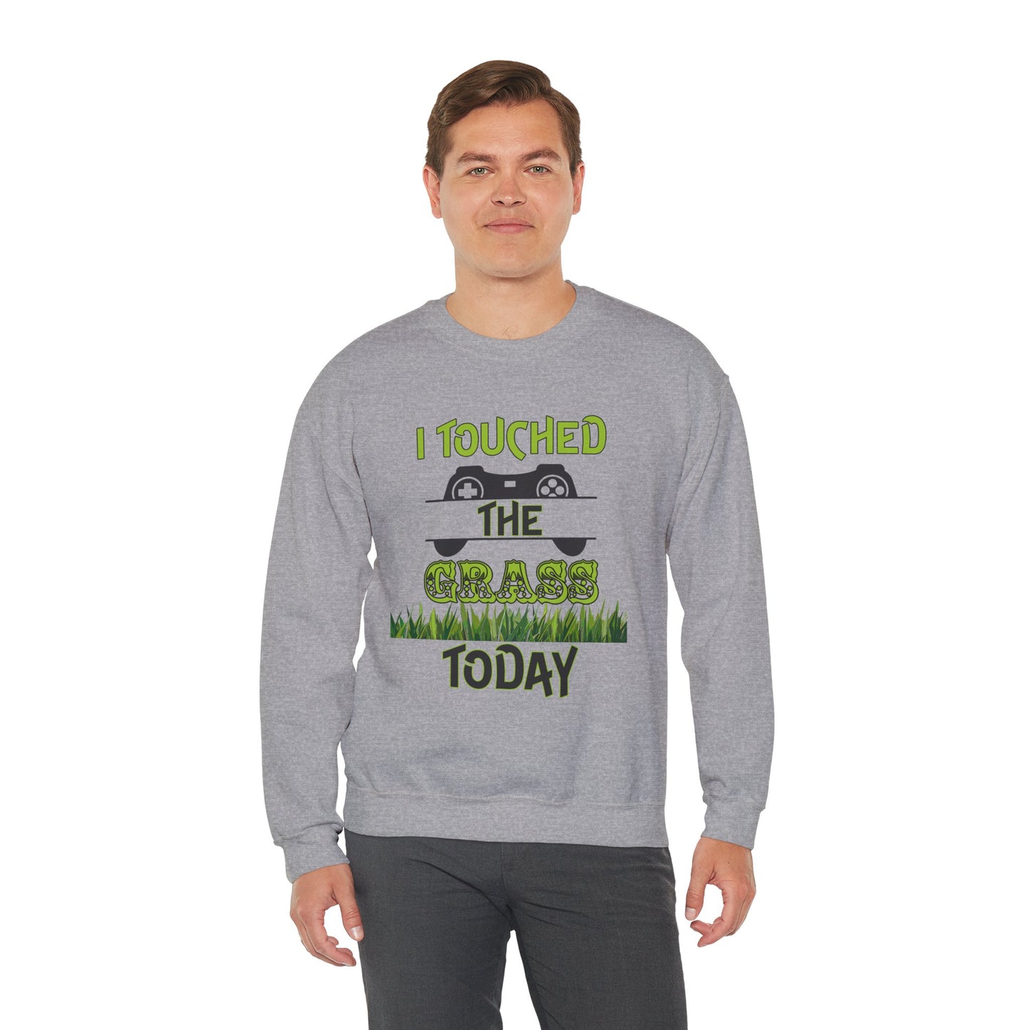 I Touched the Grass- Men's Sweatshirt