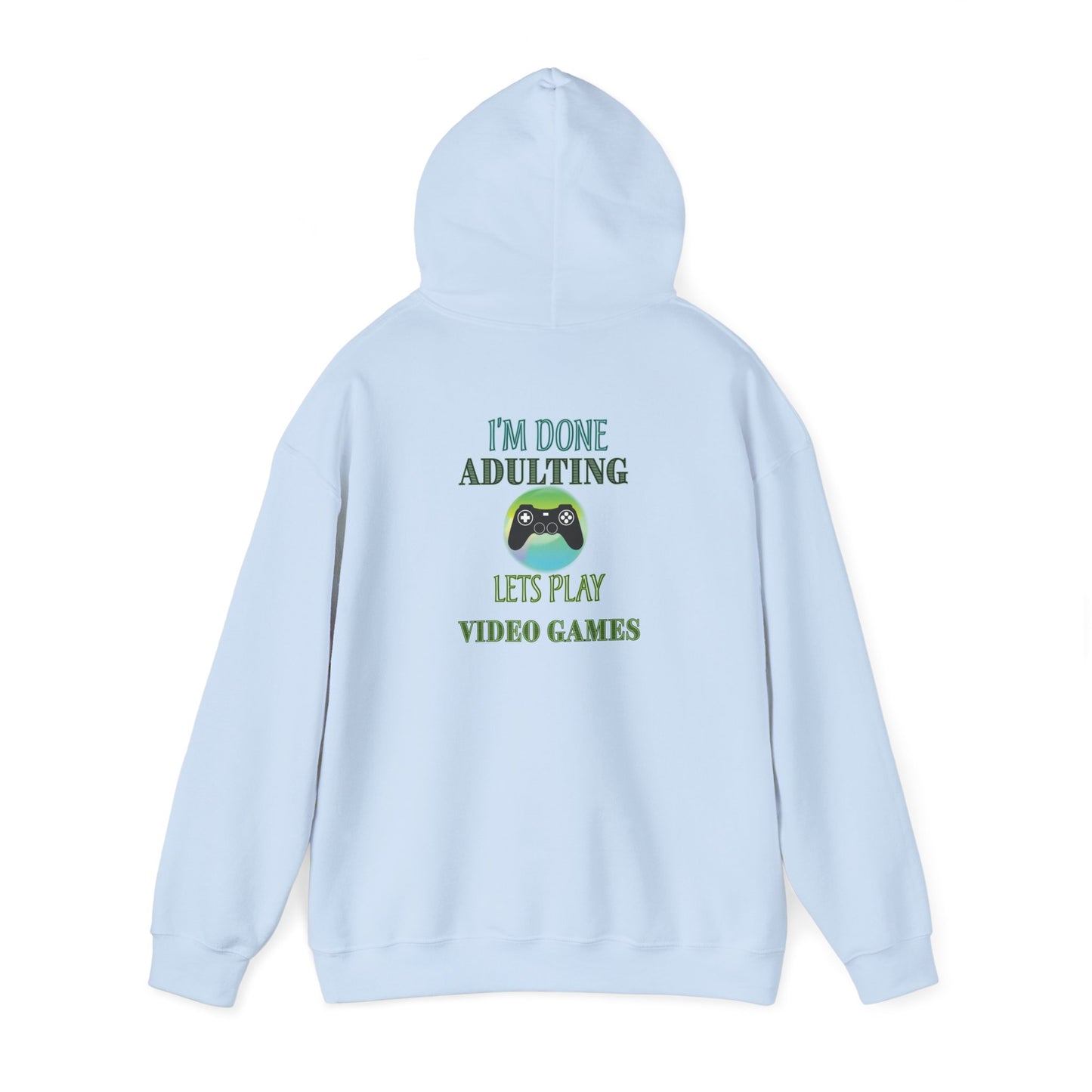 I'm Done Adulting- Men's Heavy Blend™ Hoodie