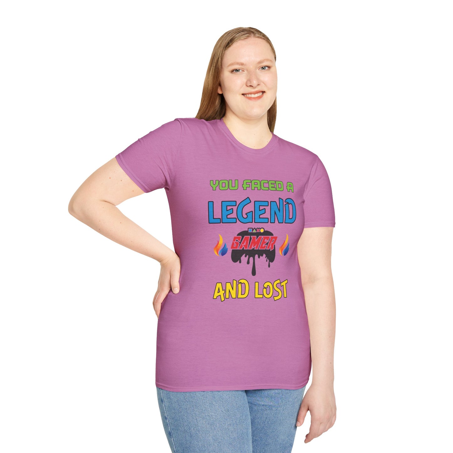 You Faced a Legend- Women's Softstyle T-Shirt