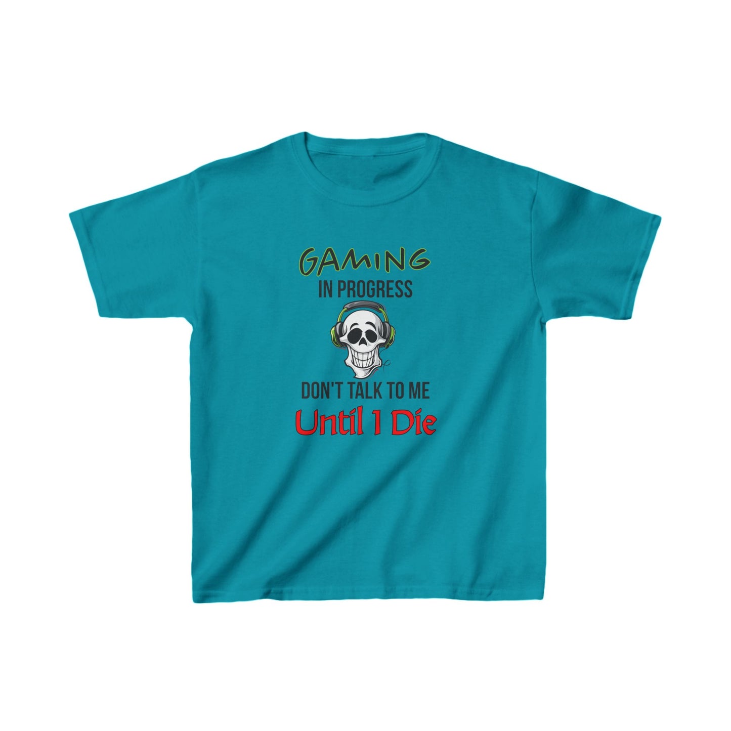 Gaming In Progress- Kids Heavy Cotton™ Tee