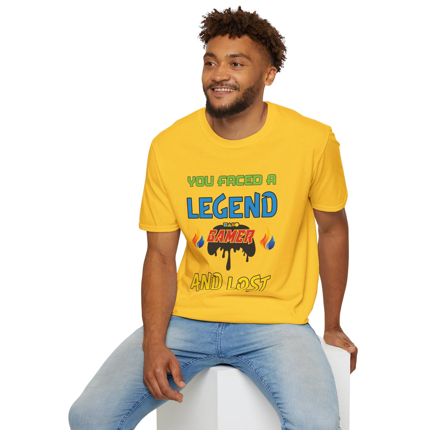 You Faced a Legend- Men's Softstyle T-Shirt