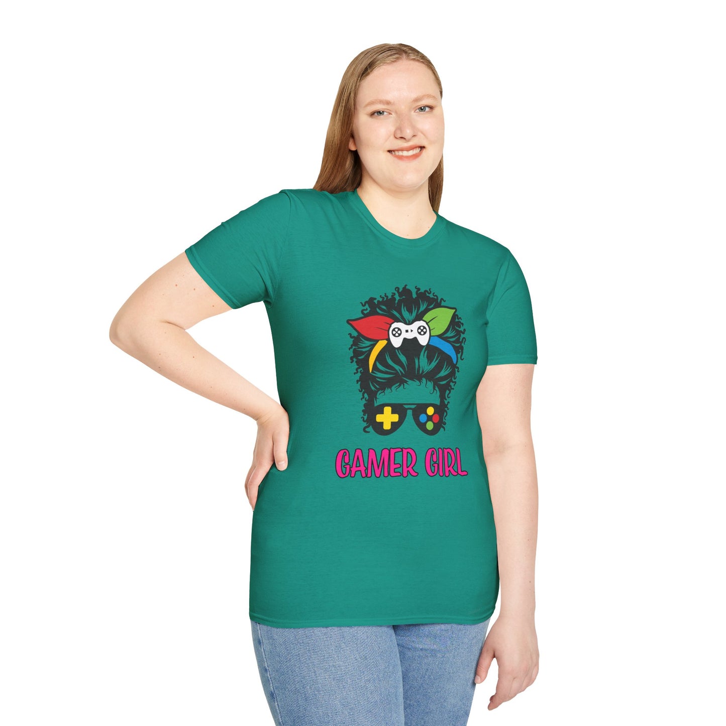 Gamer Girl- Women's Softstyle T-Shirt