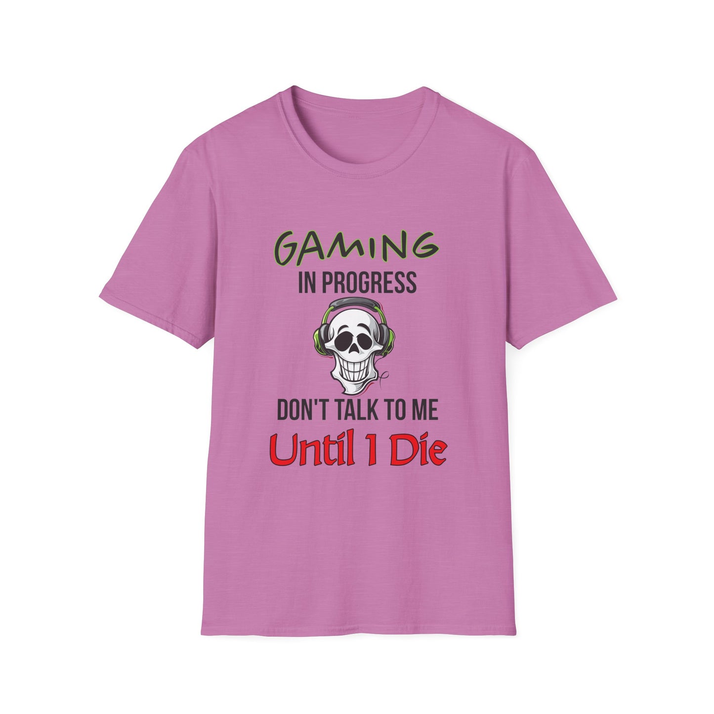 Gaming In Progress- Women's Softstyle T-Shirt