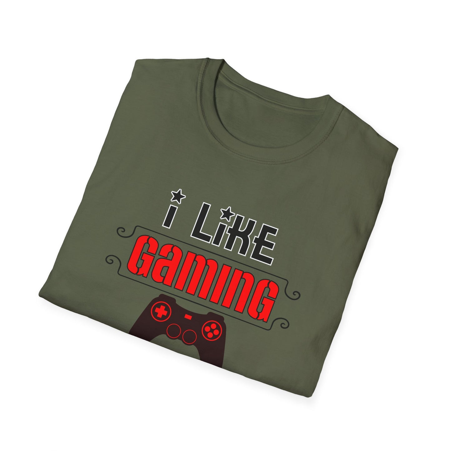 I Like Gaming- Men's Softstyle T-Shirt