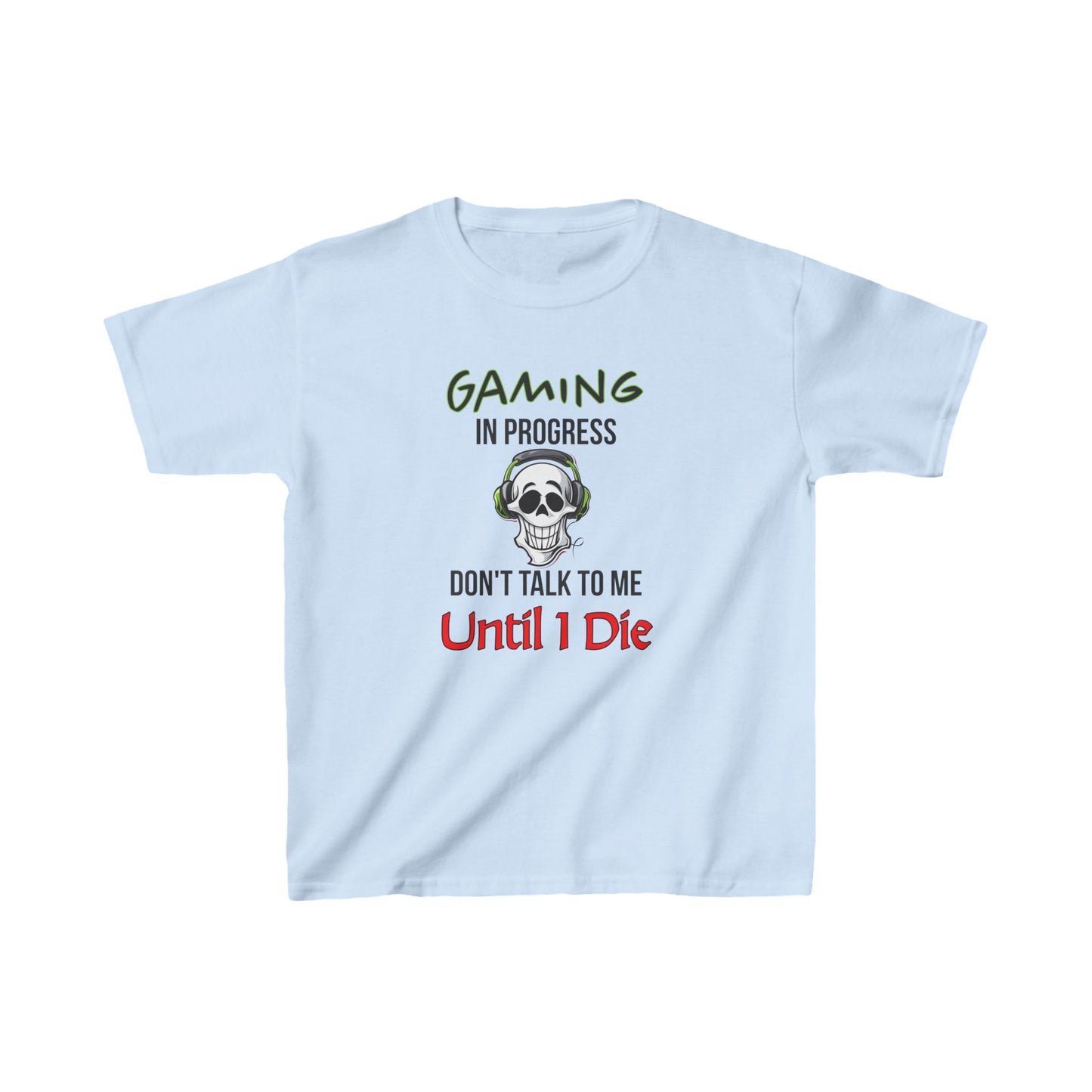 Gaming In Progress- Kids Heavy Cotton™ Tee