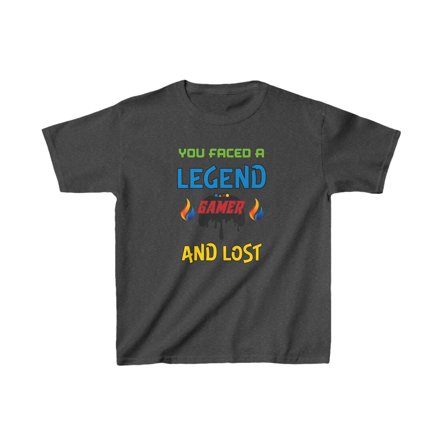 You Faced a Legend- Kids Heavy Cotton™ Tee