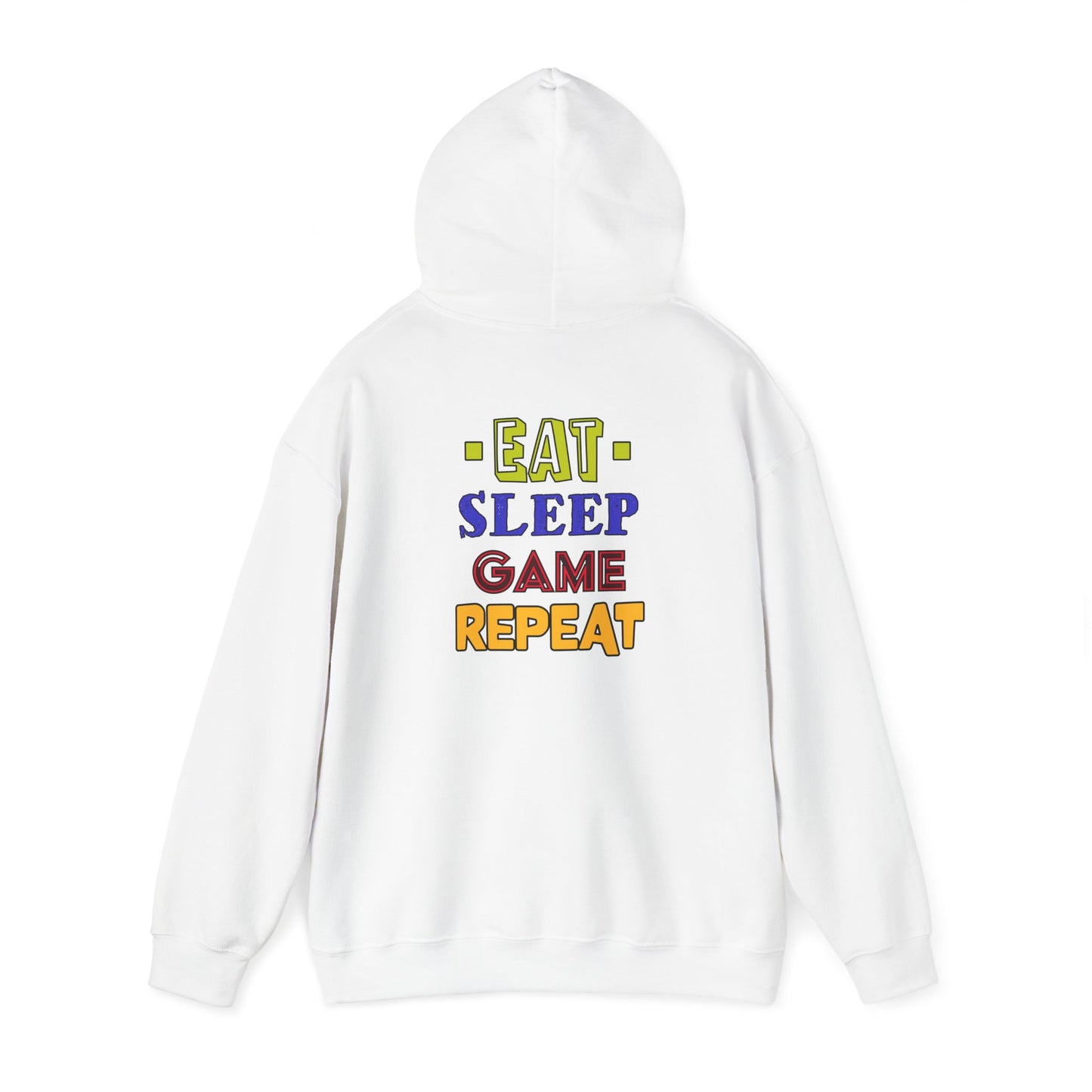 Eat Sleep Game Repeat- Men's Heavy Blend™ Hoodie