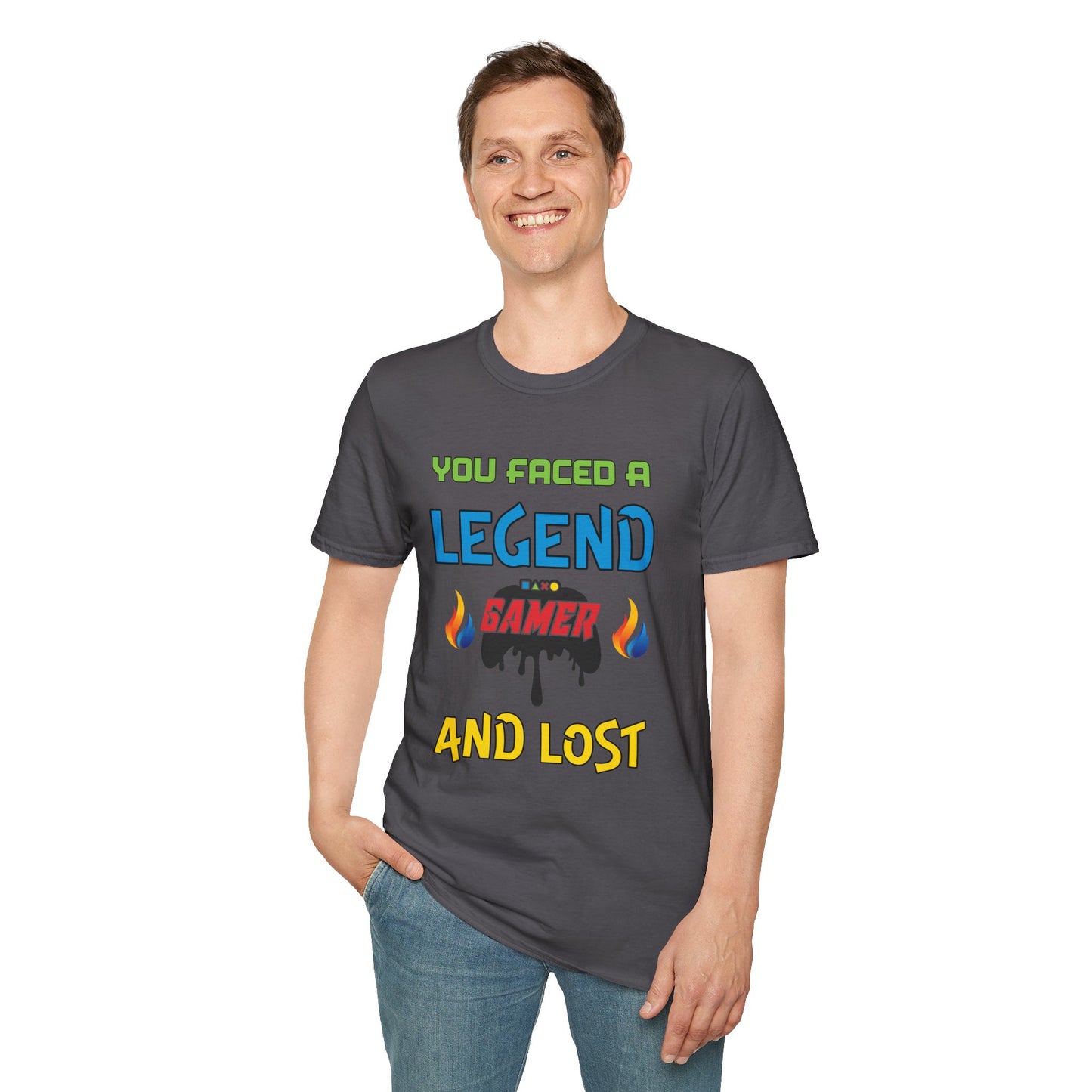 You Faced a Legend- Men's Softstyle T-Shirt