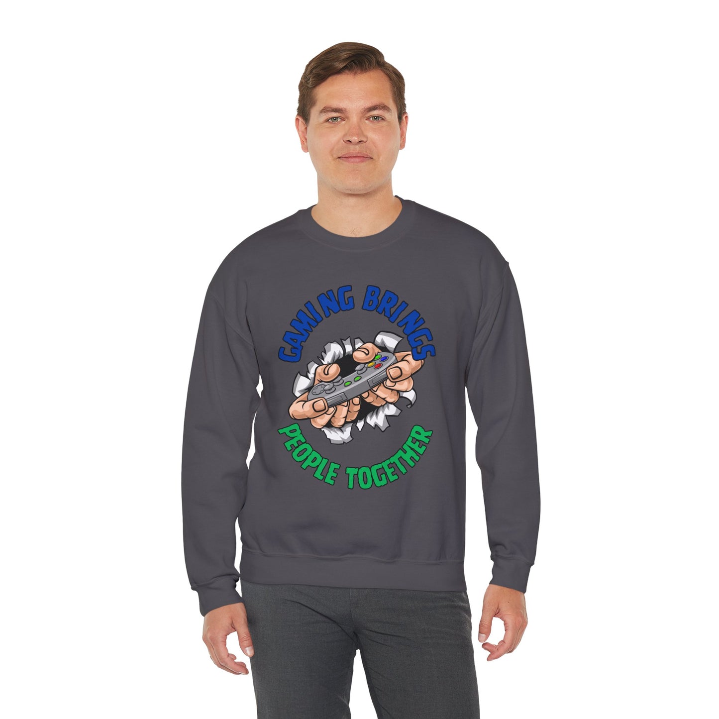 Gaming Brings People- Men's Sweatshirt