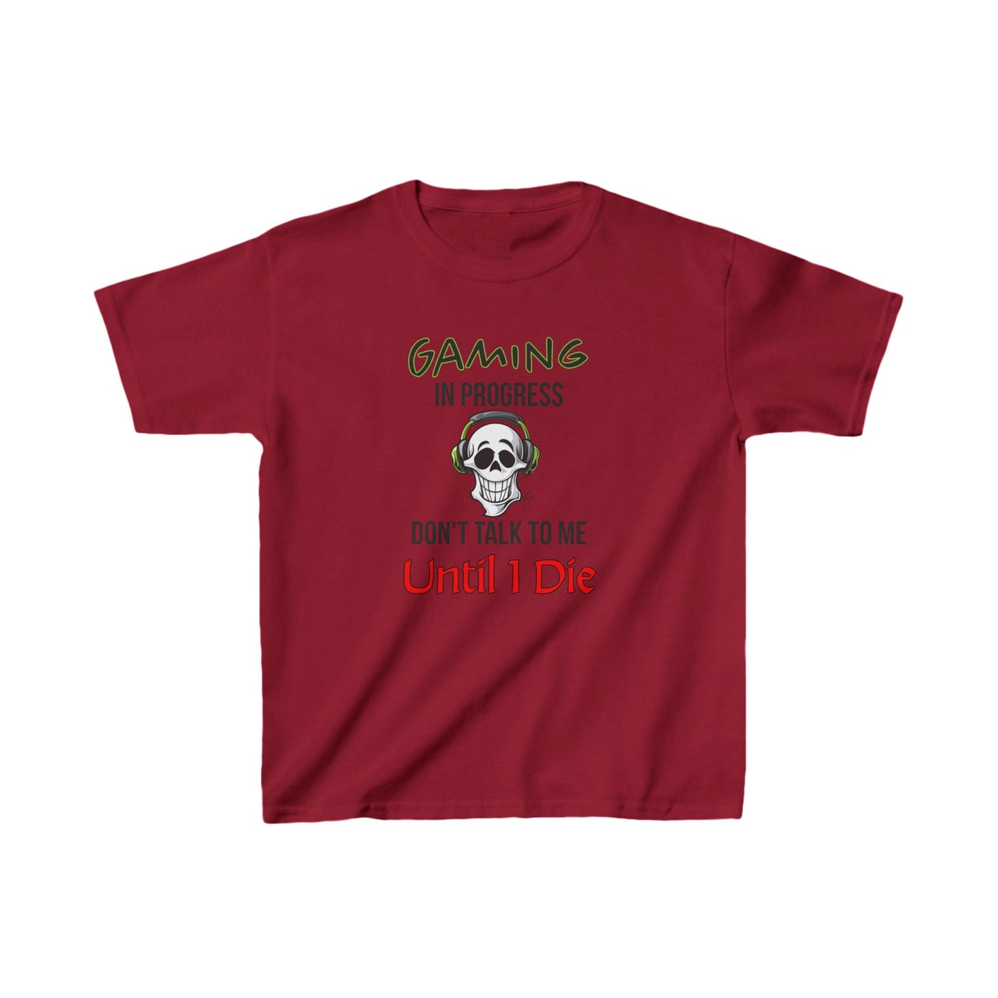 Gaming In Progress- Kids Heavy Cotton™ Tee