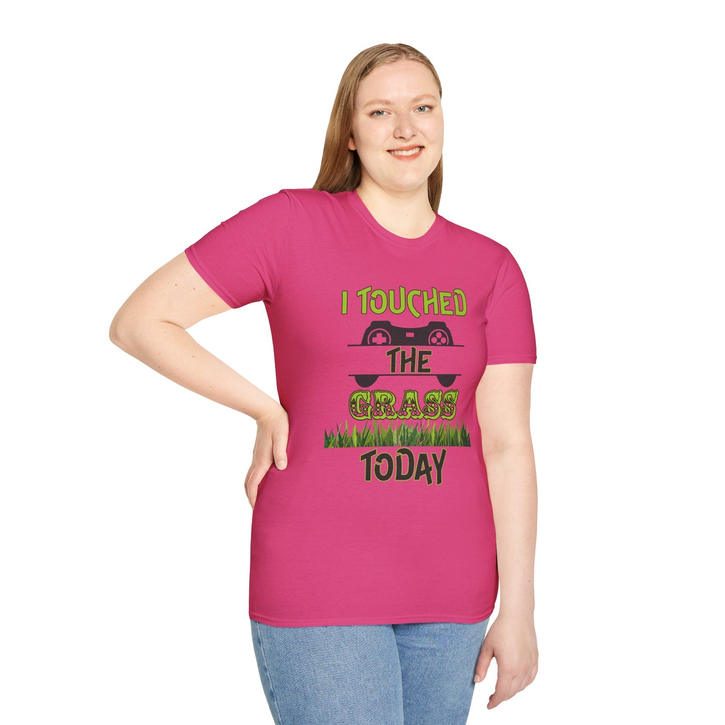 I Touched The Grass- Women's Softstyle T-Shirt