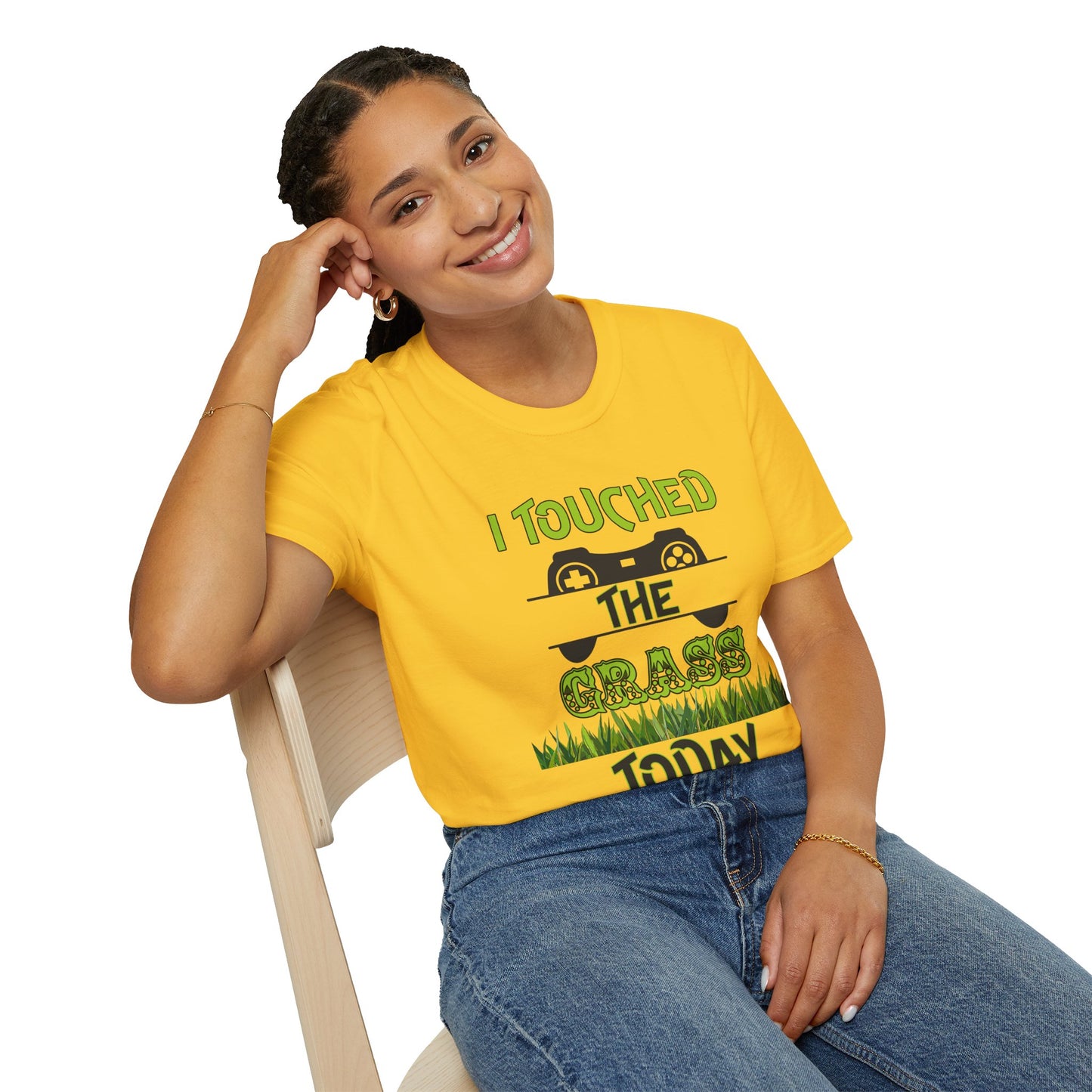 I Touched The Grass- Women's Softstyle T-Shirt