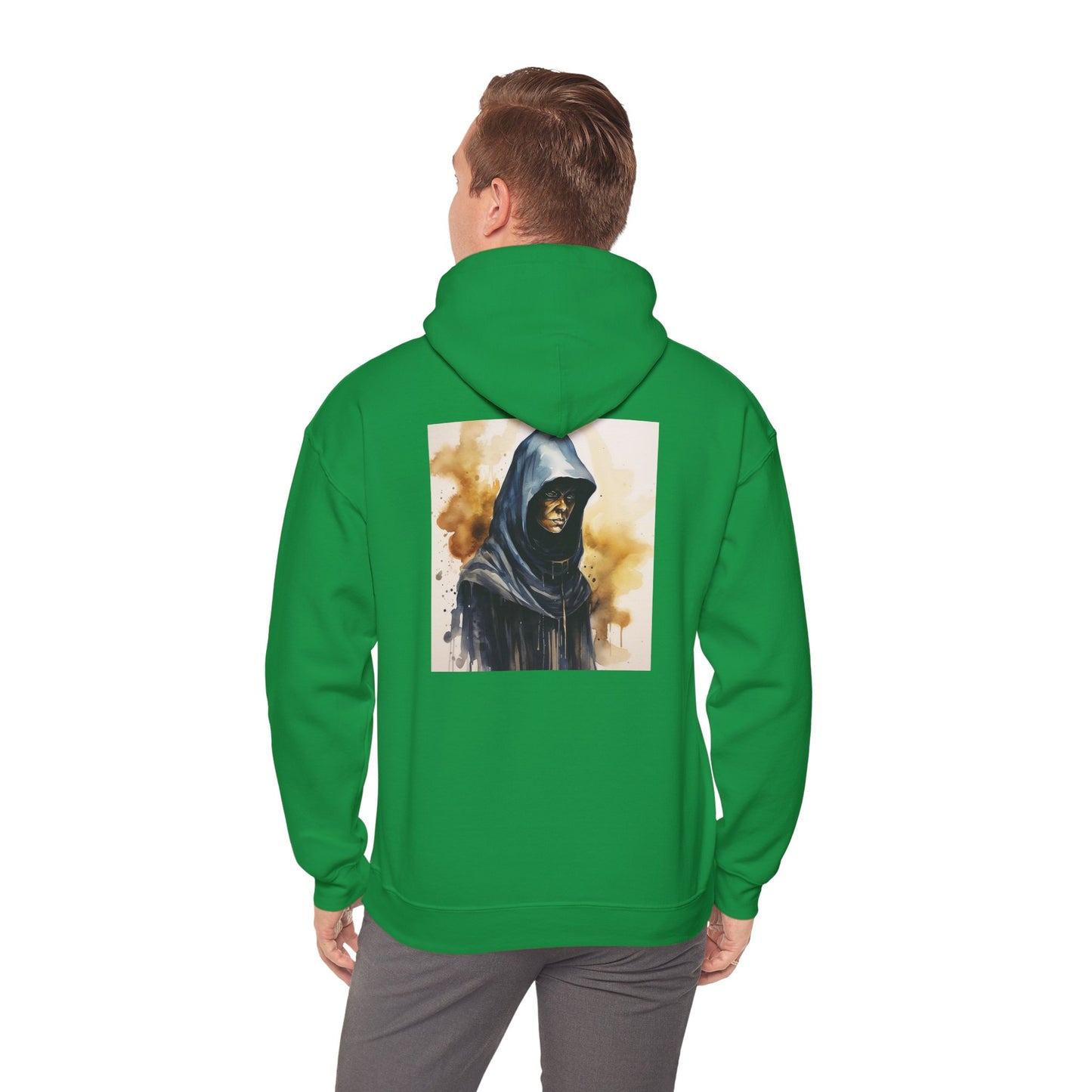 Hooded Figure- Men's Heavy Blend™ Hoodie