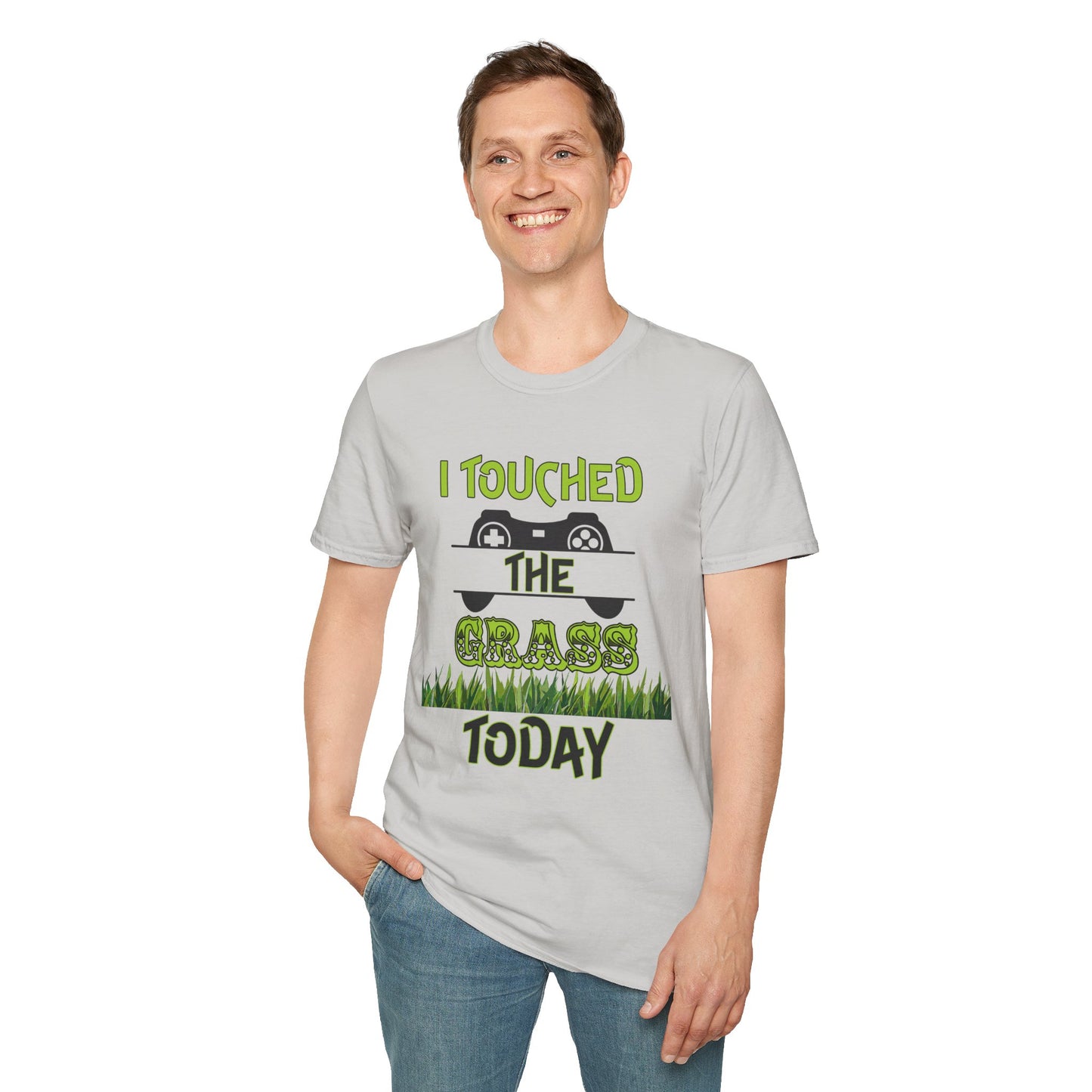 I Touched The Grass-  Men's Softstyle T-Shirt