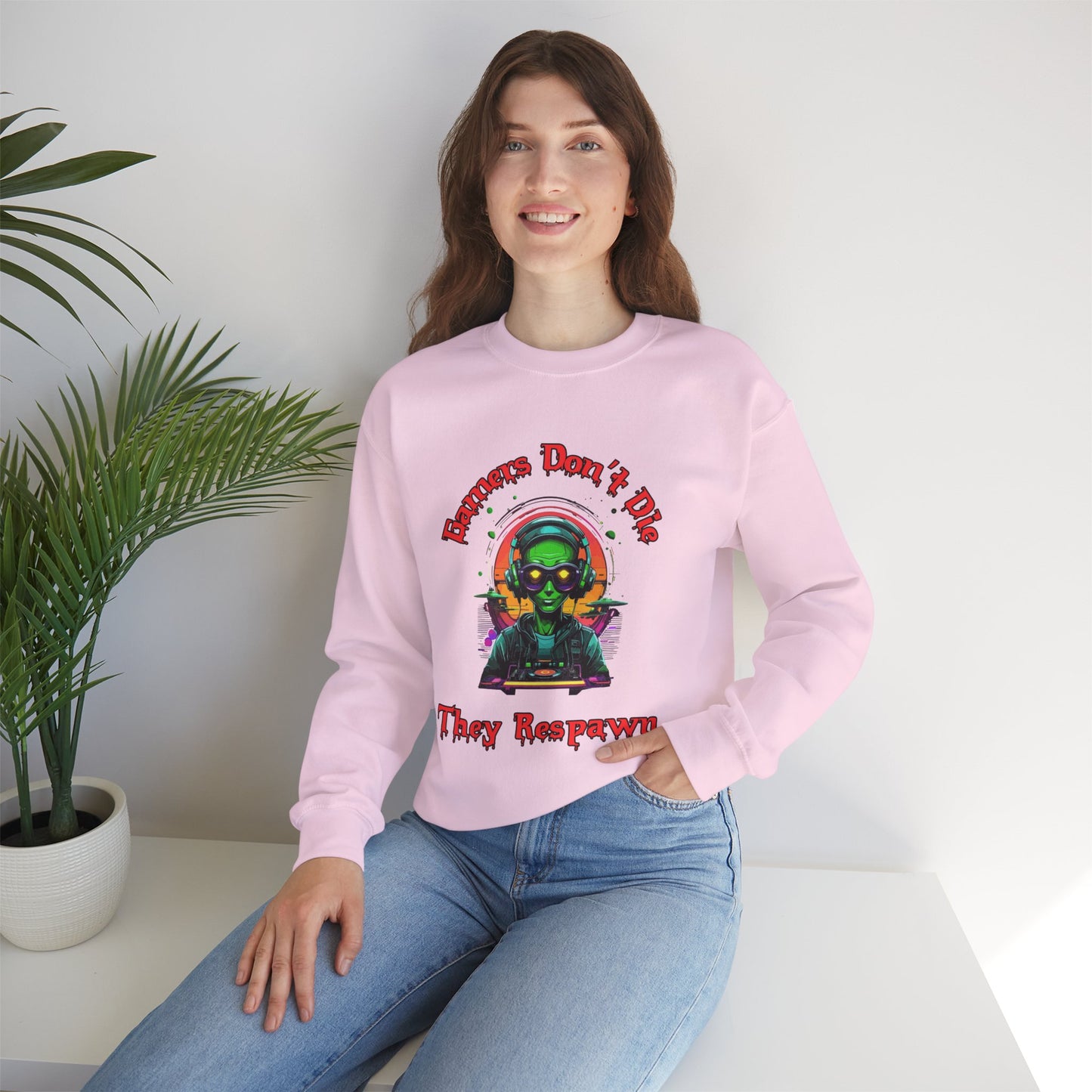 Gamers Don't Die- Women's Sweatshirt