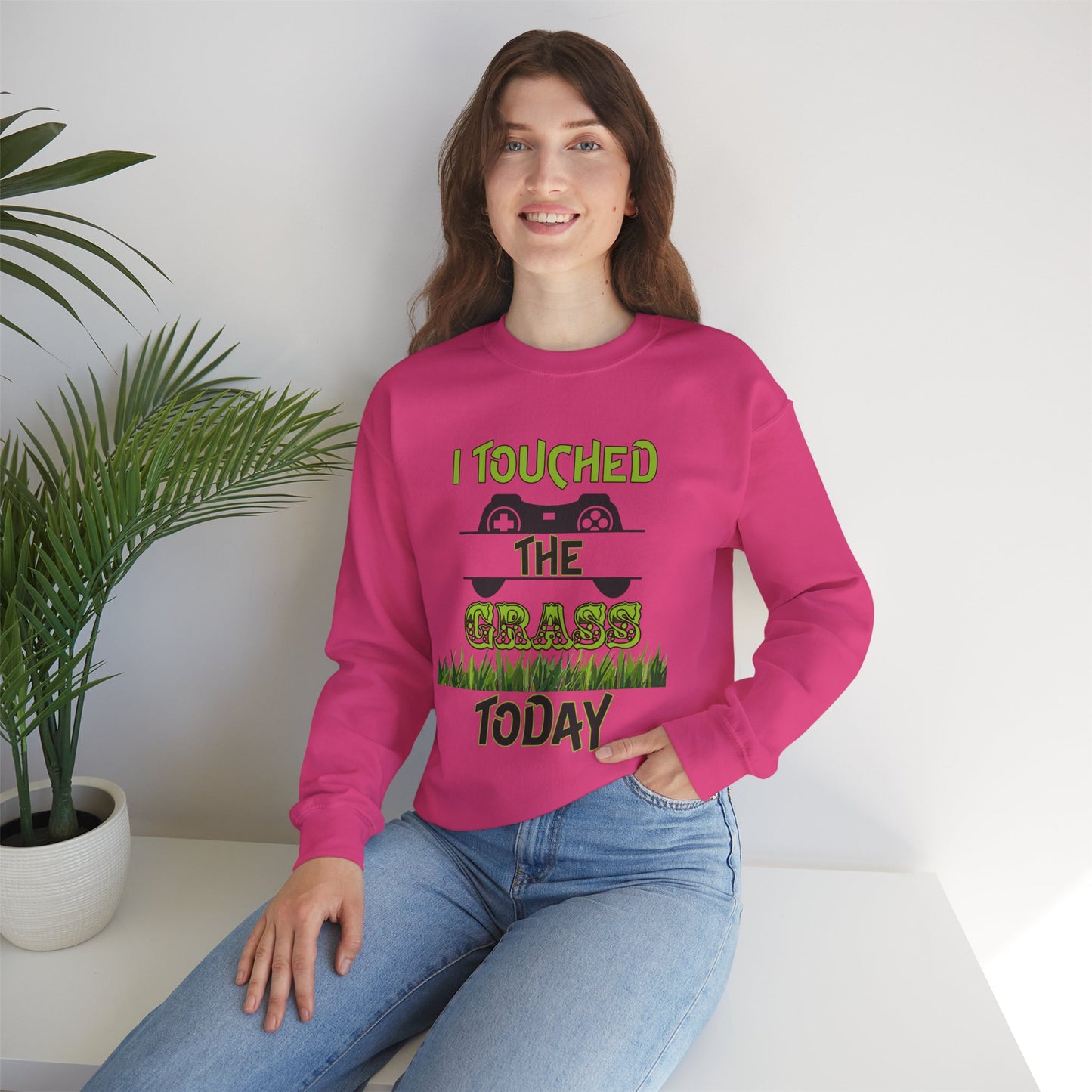 I Touched The Grass- Women's Sweatshirt