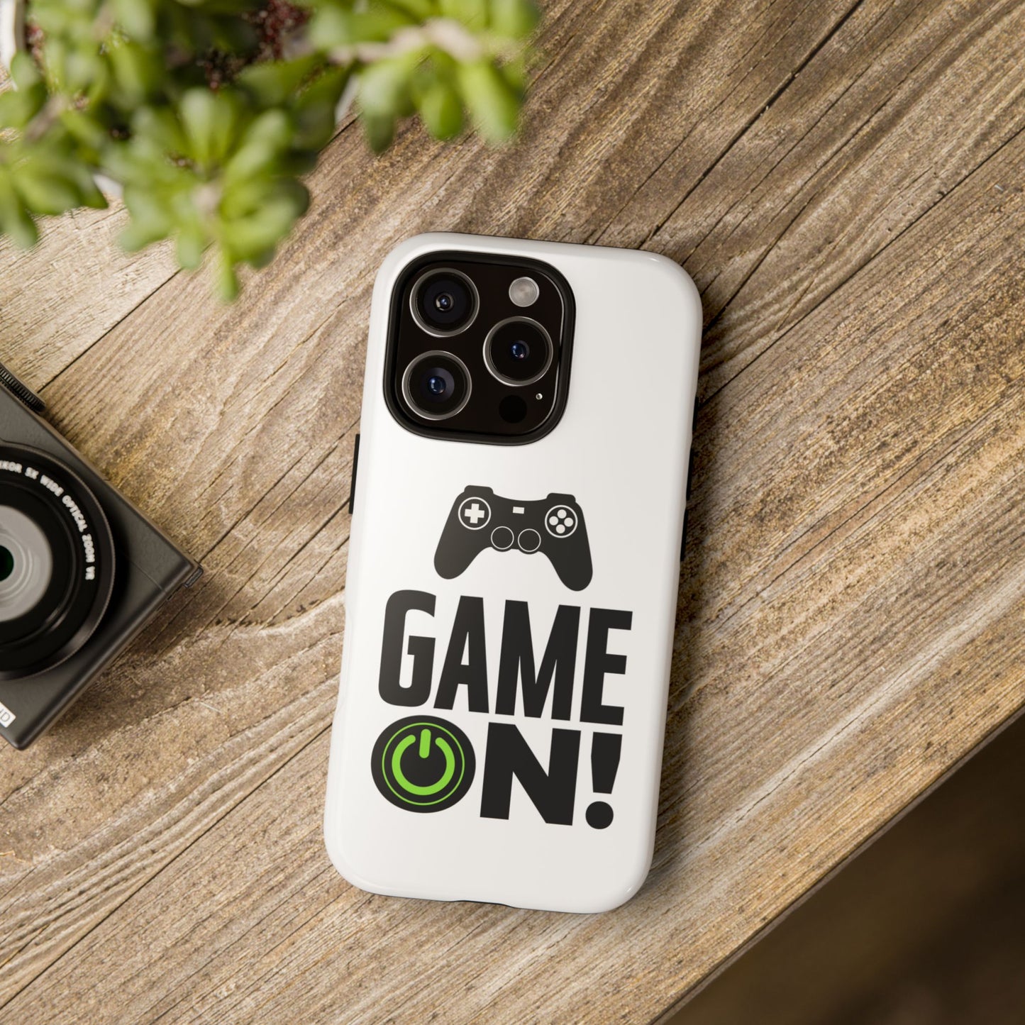 Game On- iPhone Tough Cases