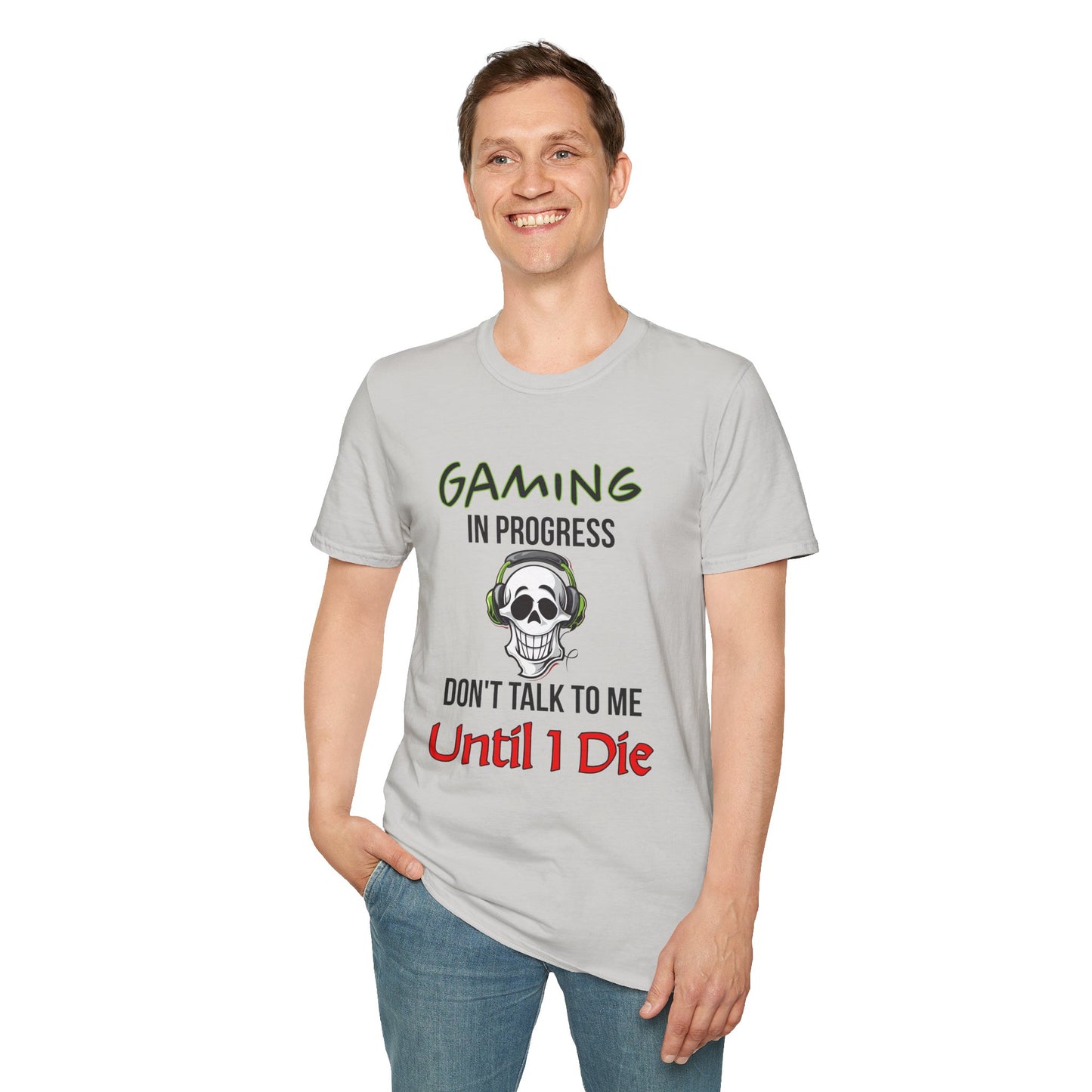 Gaming In Progress- Men's Softstyle T-Shirt