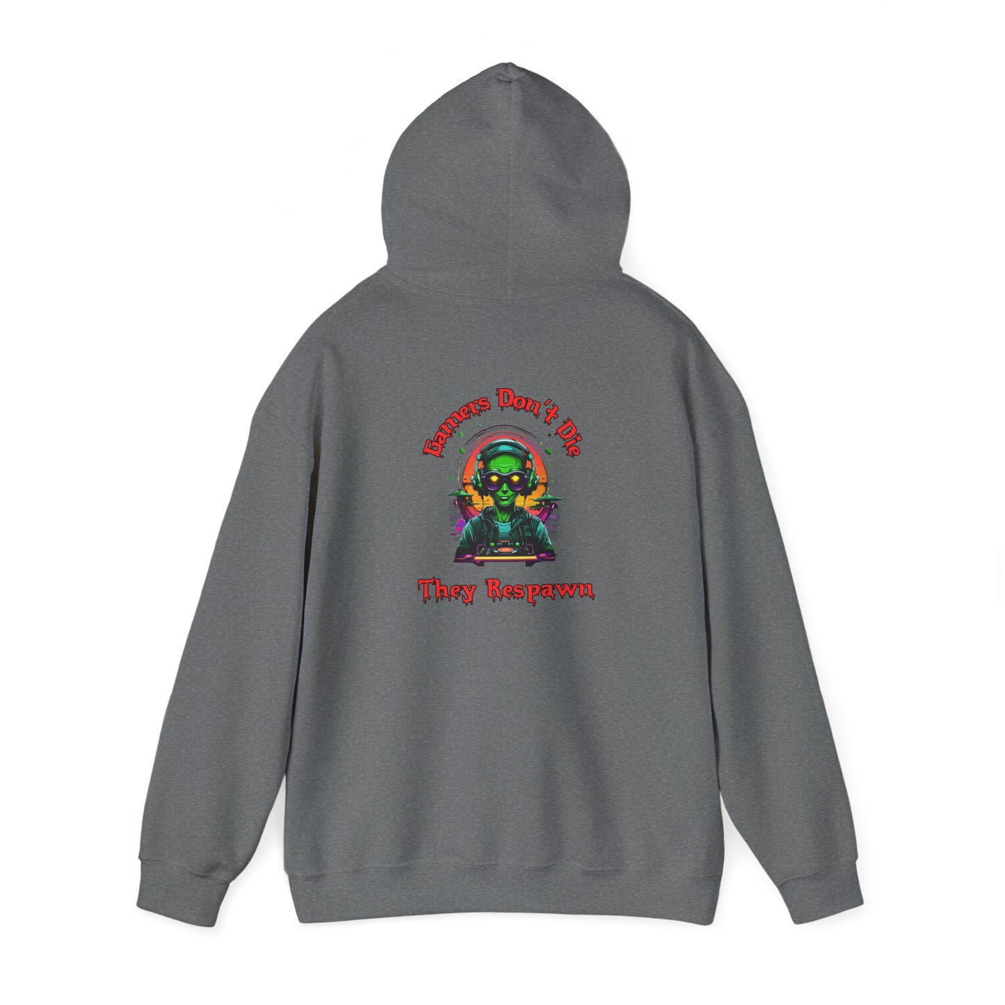 Gamers Don't Die- Men's Heavy Blend™ Hoodie