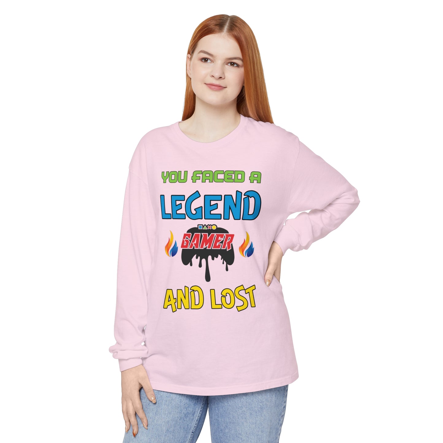 You Faced a Legend- Women's Long Sleeve T-Shirt