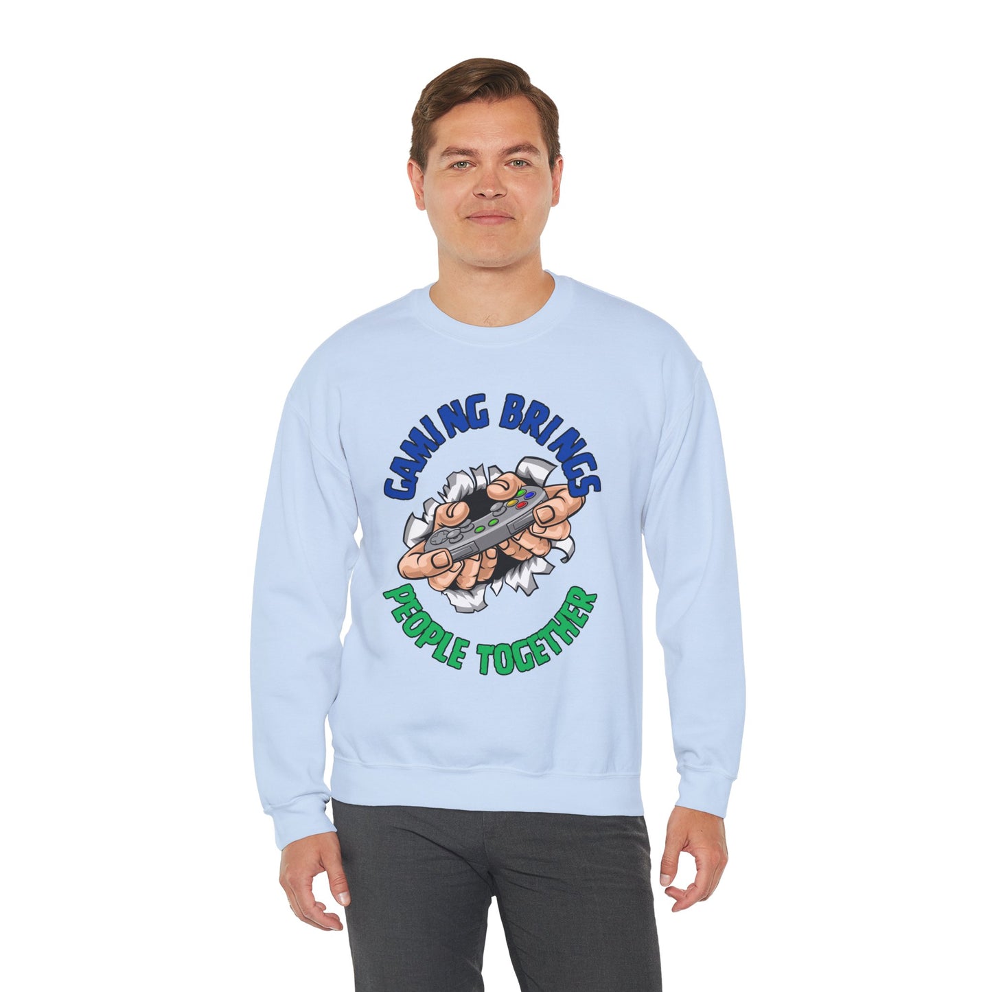 Gaming Brings People- Men's Sweatshirt