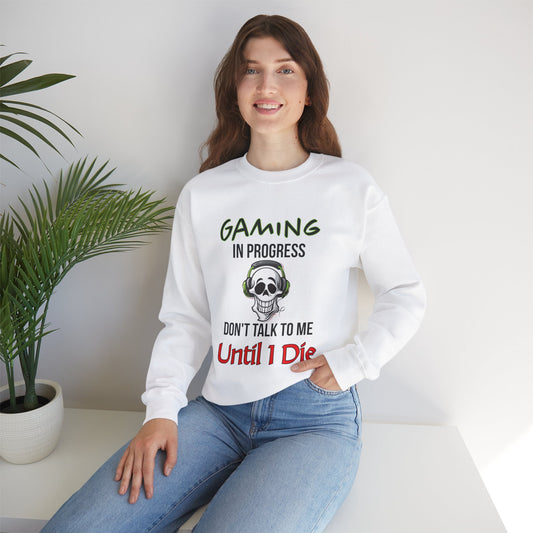 Gaming In Progress- Women's Sweatshirt