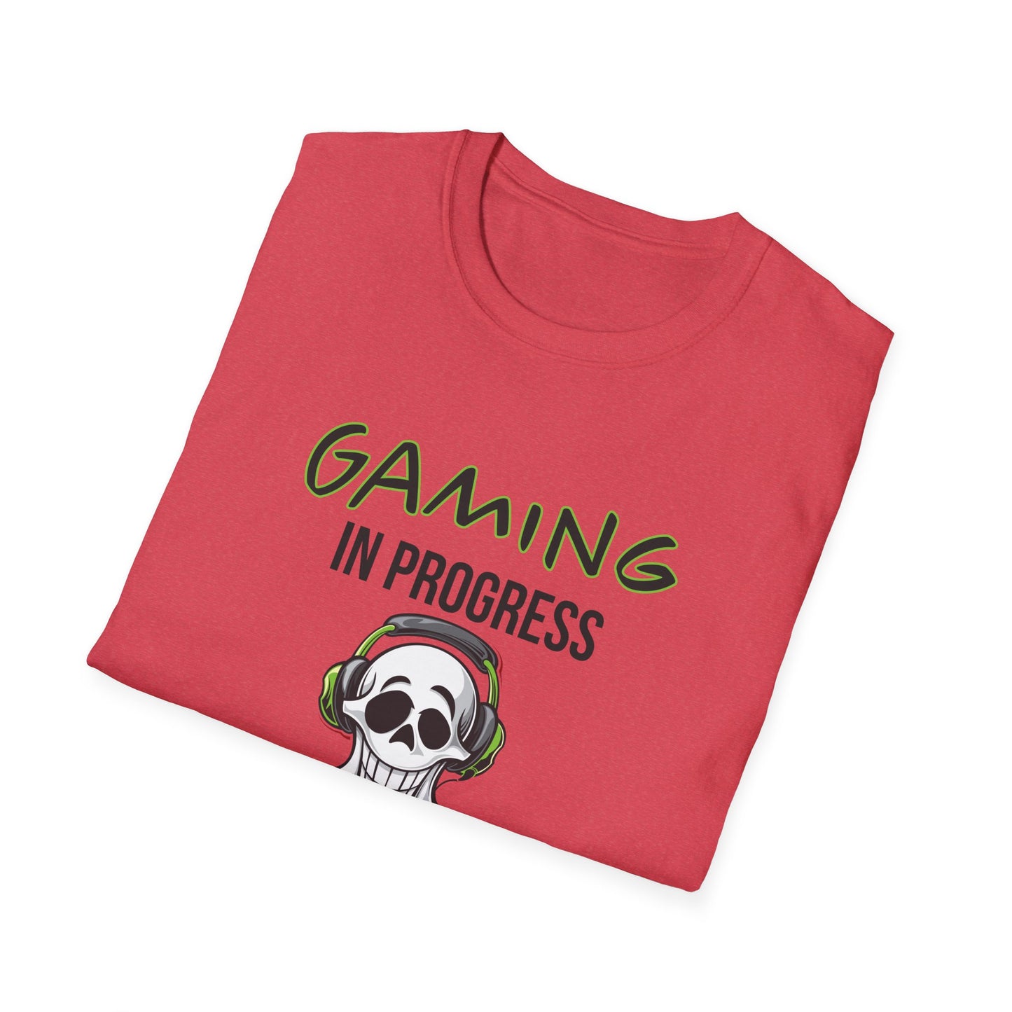 Gaming In Progress- Women's Softstyle T-Shirt