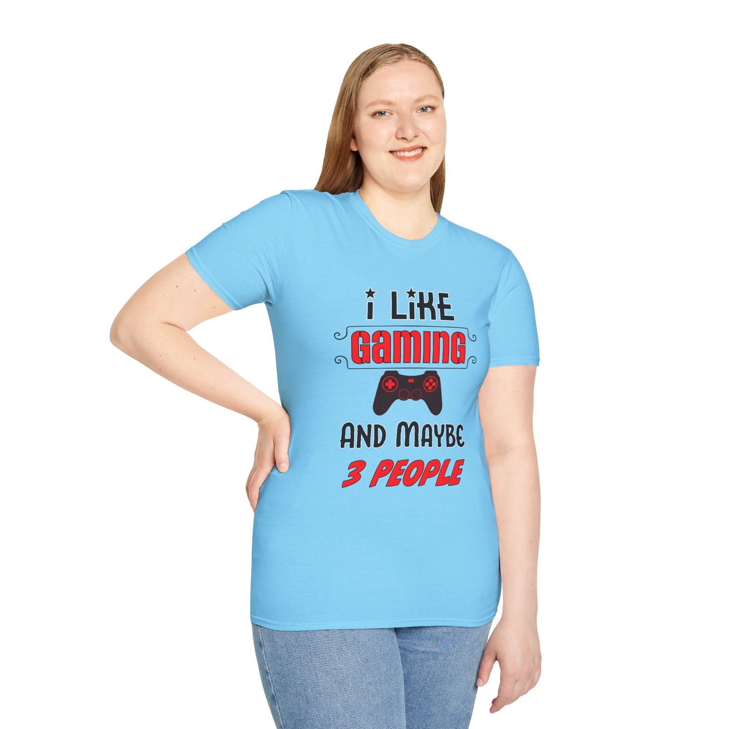 I Like Gaming- Women's Softstyle T-Shirt