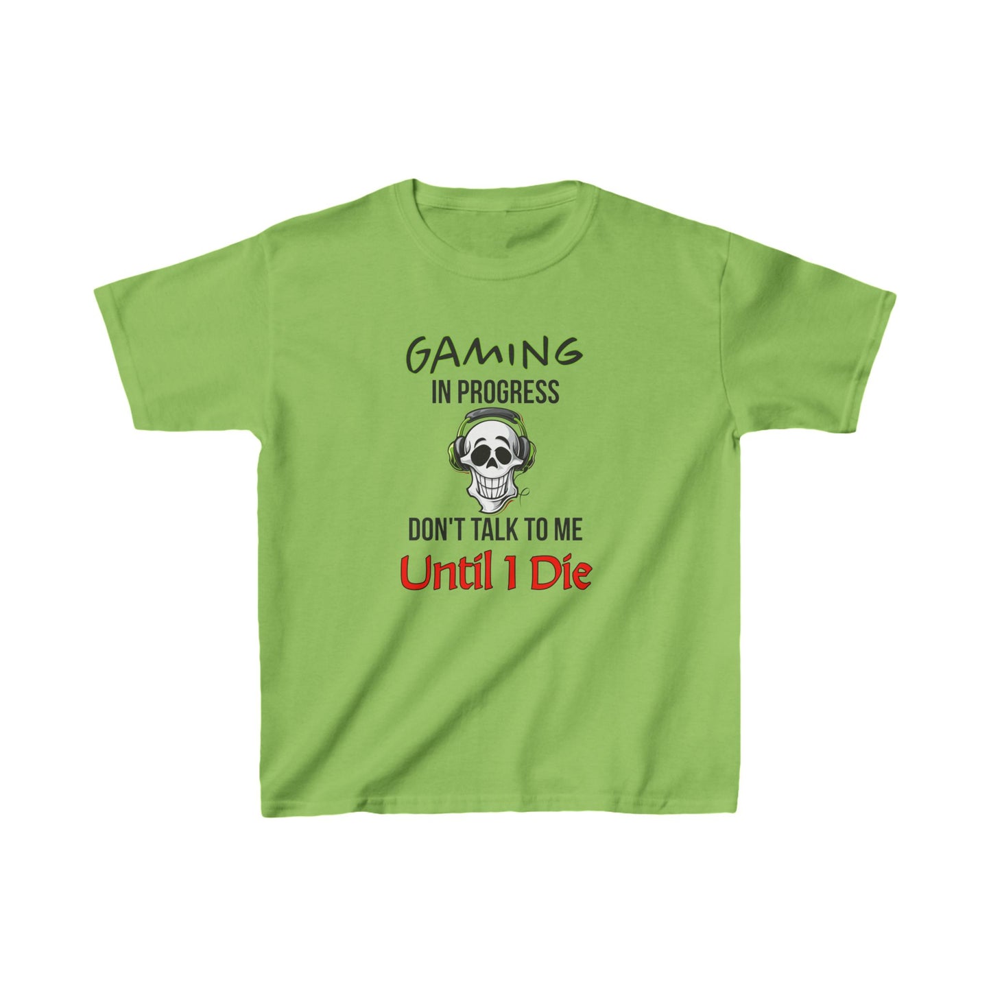 Gaming In Progress- Kids Heavy Cotton™ Tee