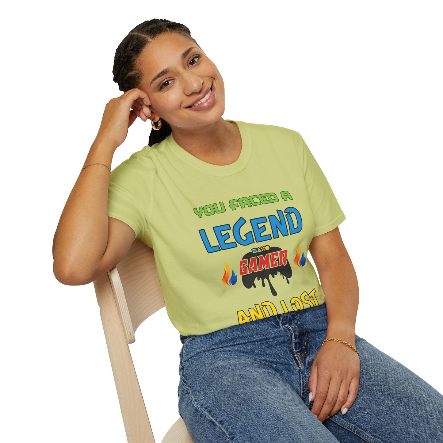 You Faced a Legend- Women's Softstyle T-Shirt