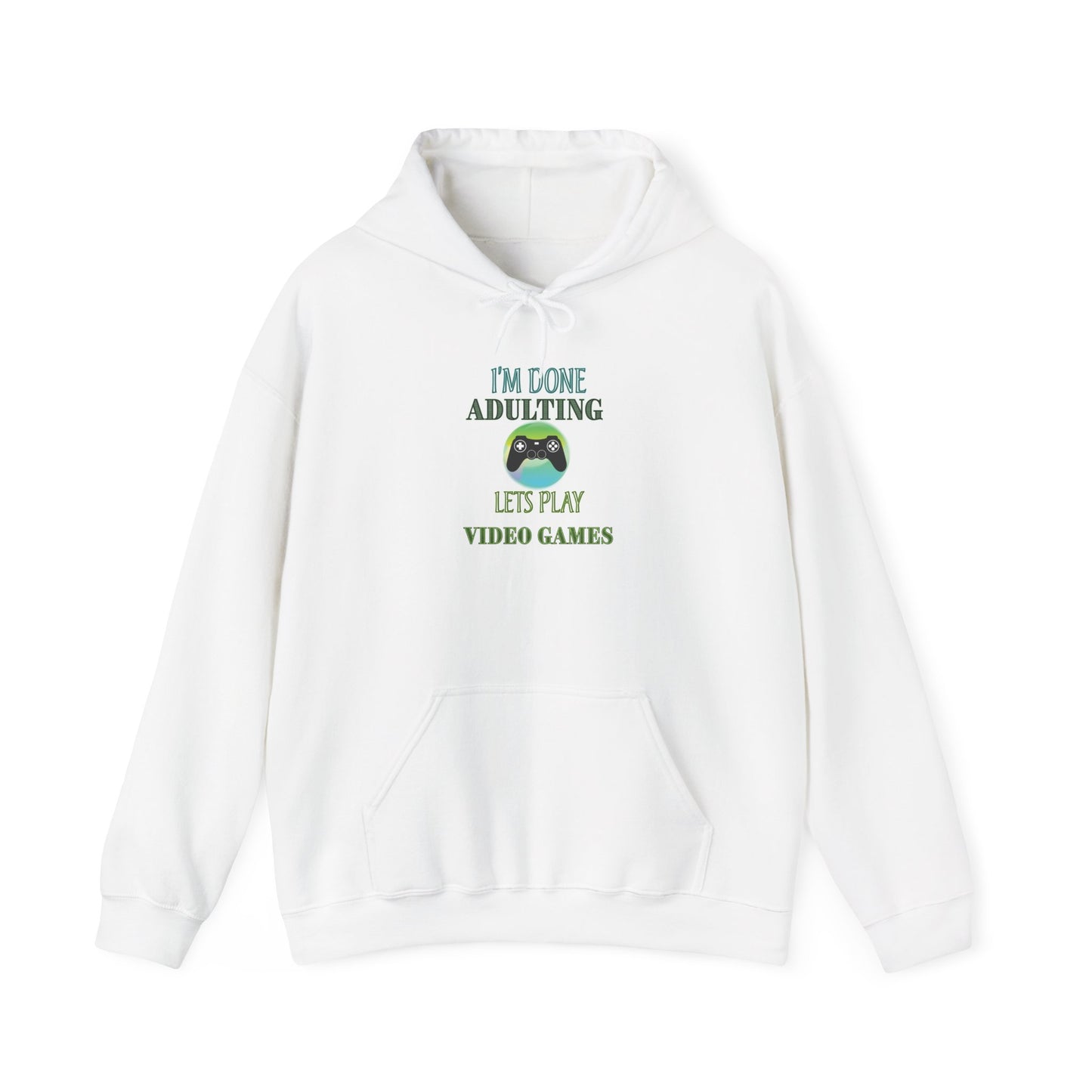 I'm Done Adulting- Men's Heavy Blend™ Hoodie