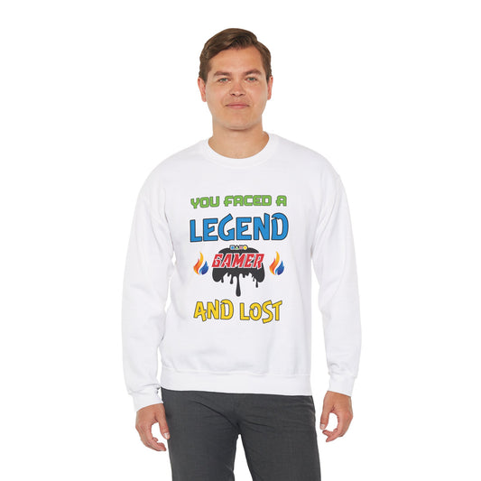 You Faced a Legend- Men's Sweatshirt