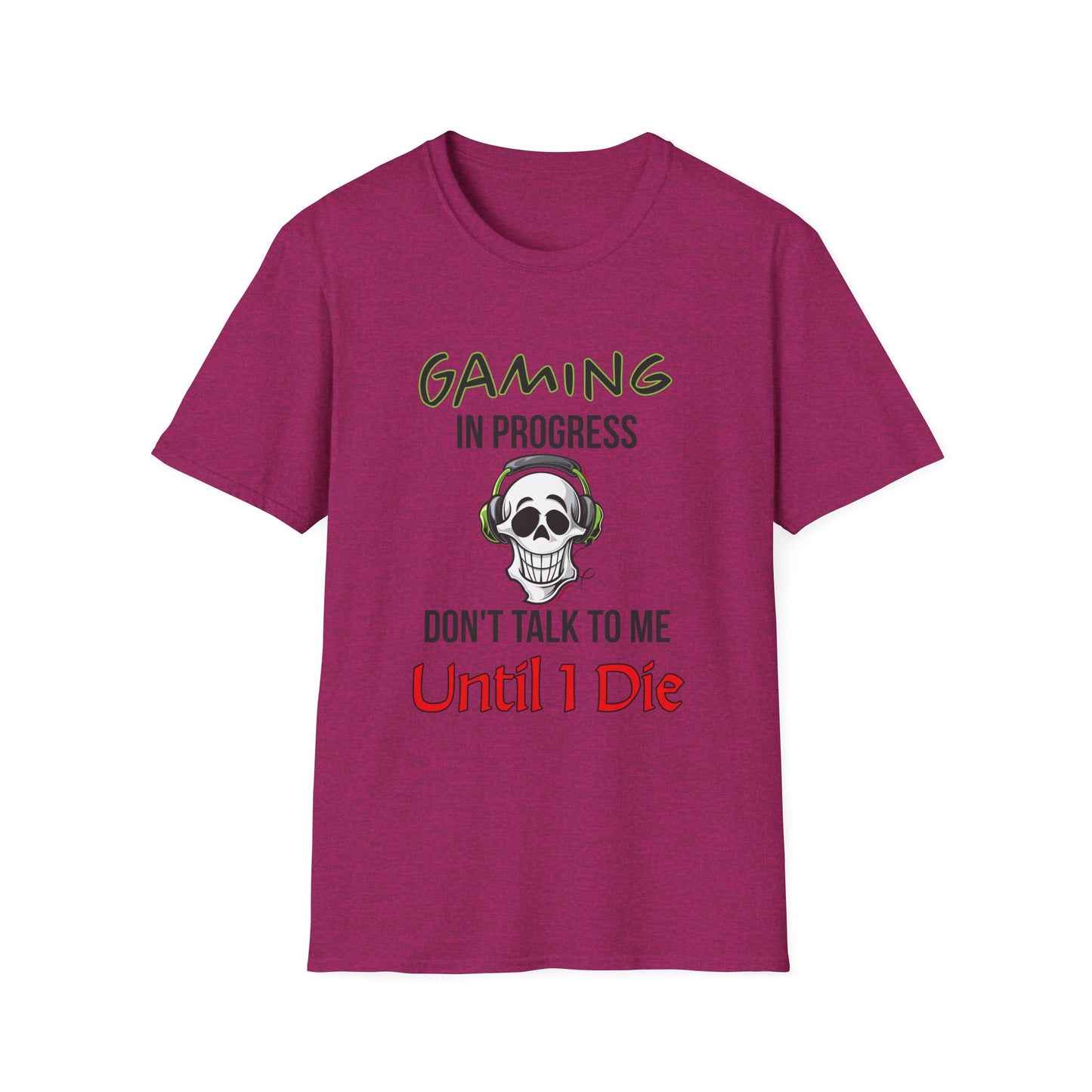 Gaming In Progress- Women's Softstyle T-Shirt