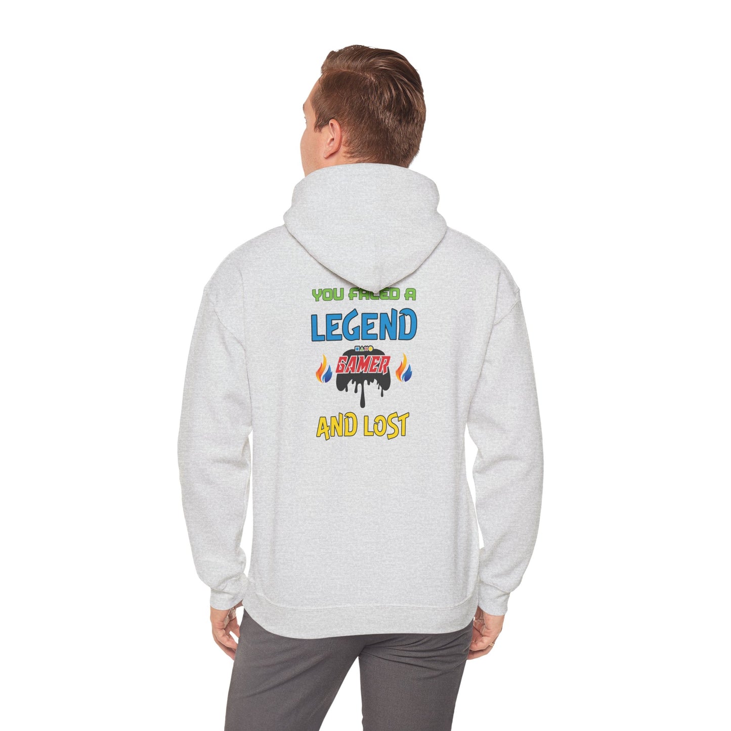 You Faced A Legend- Men's Heavy Blend™ Hoodie