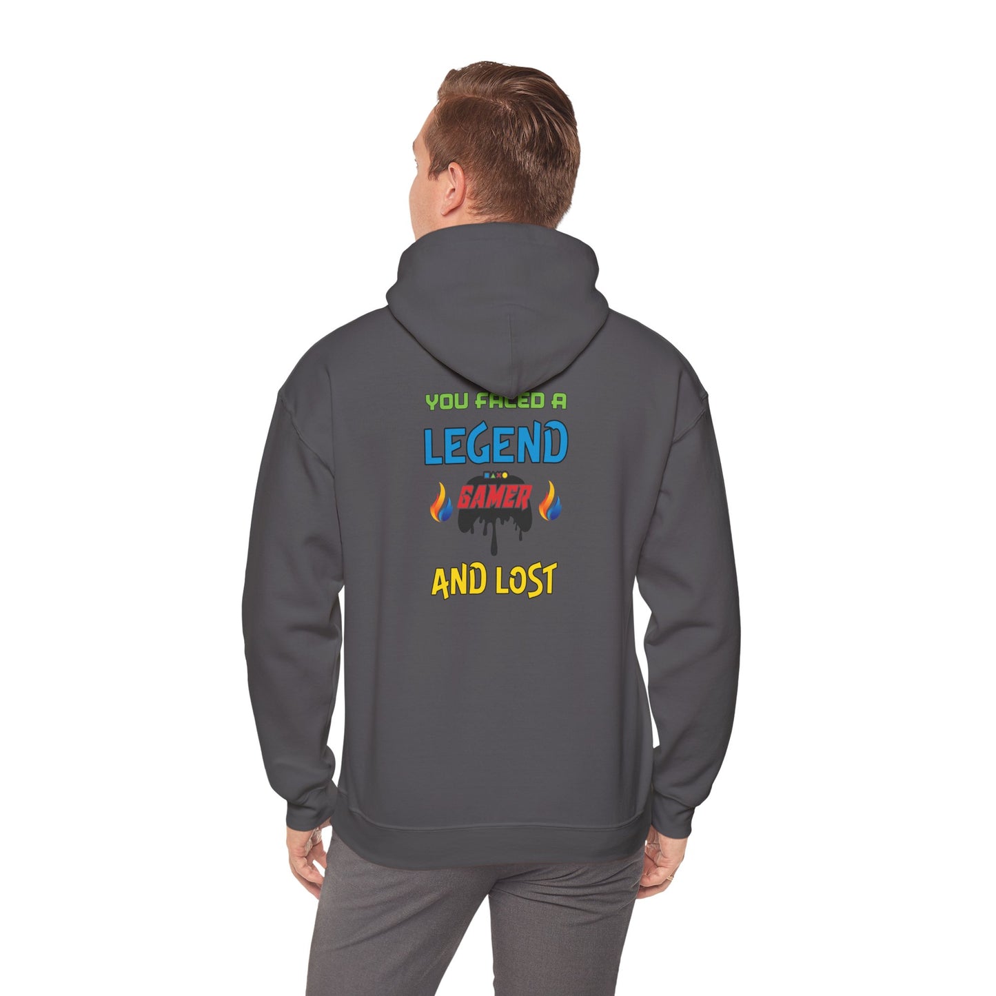 You Faced A Legend- Men's Heavy Blend™ Hoodie