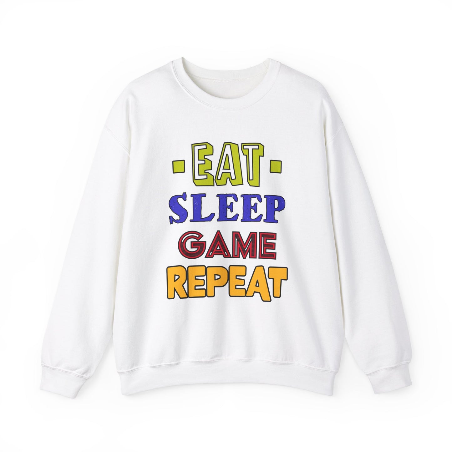 Eat Sleep Game Repeat- Men's Sweatshirt