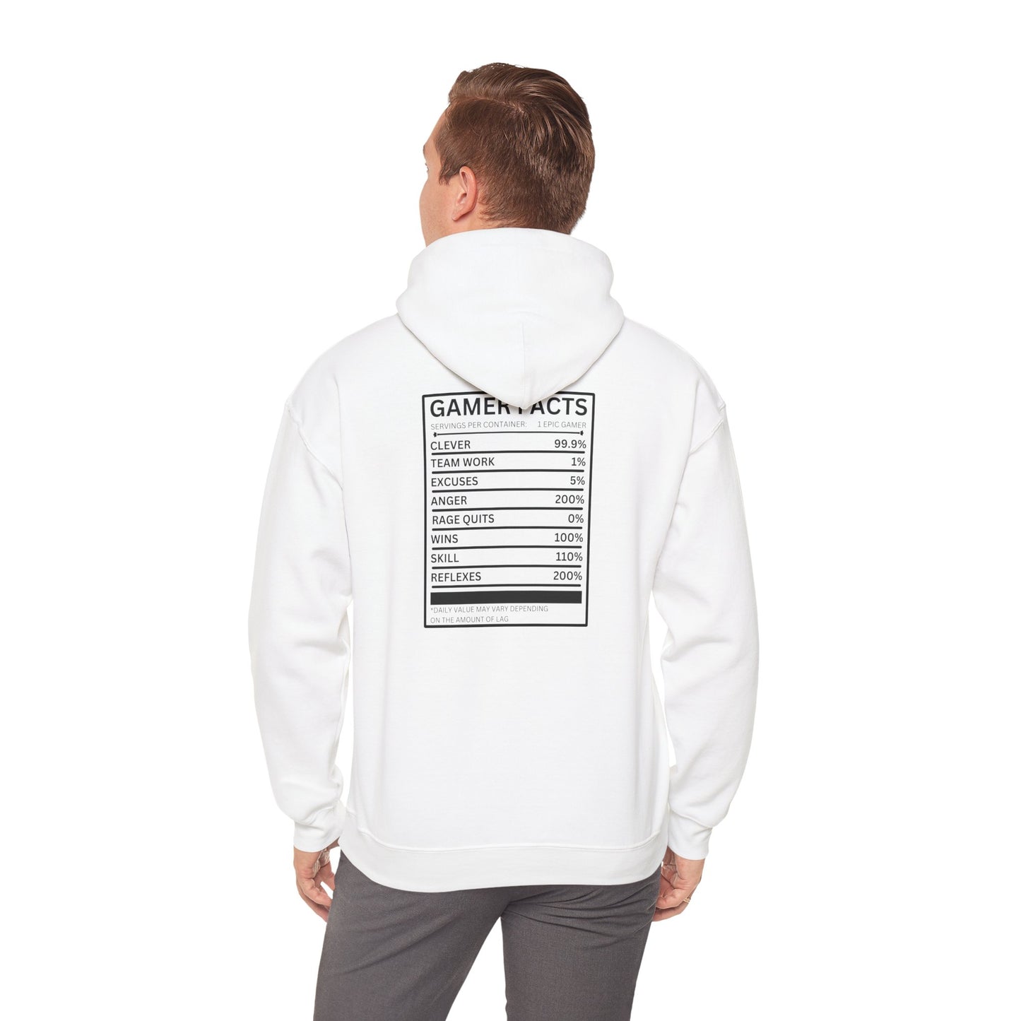 Gamer Facts- Men's Heavy Blend™ Hoodie