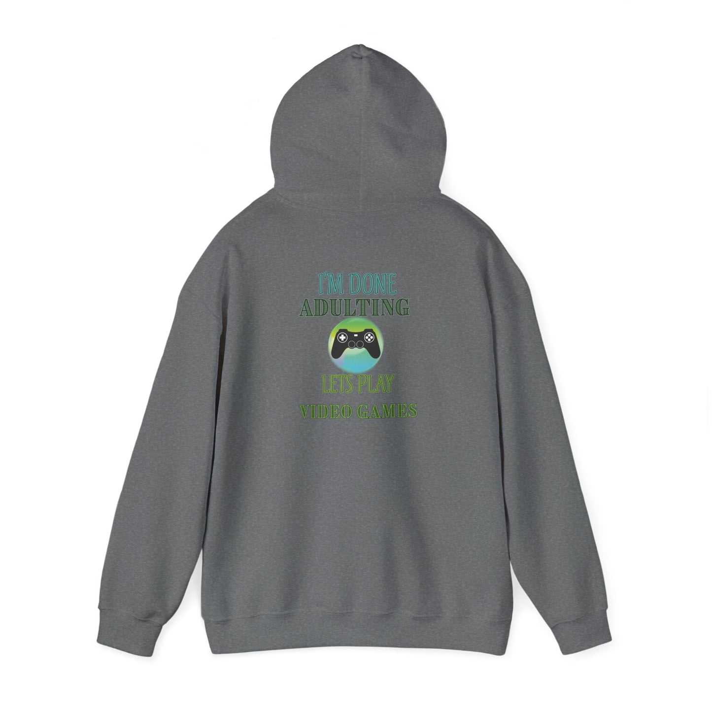 I'm Done Adulting- Men's Heavy Blend™ Hoodie