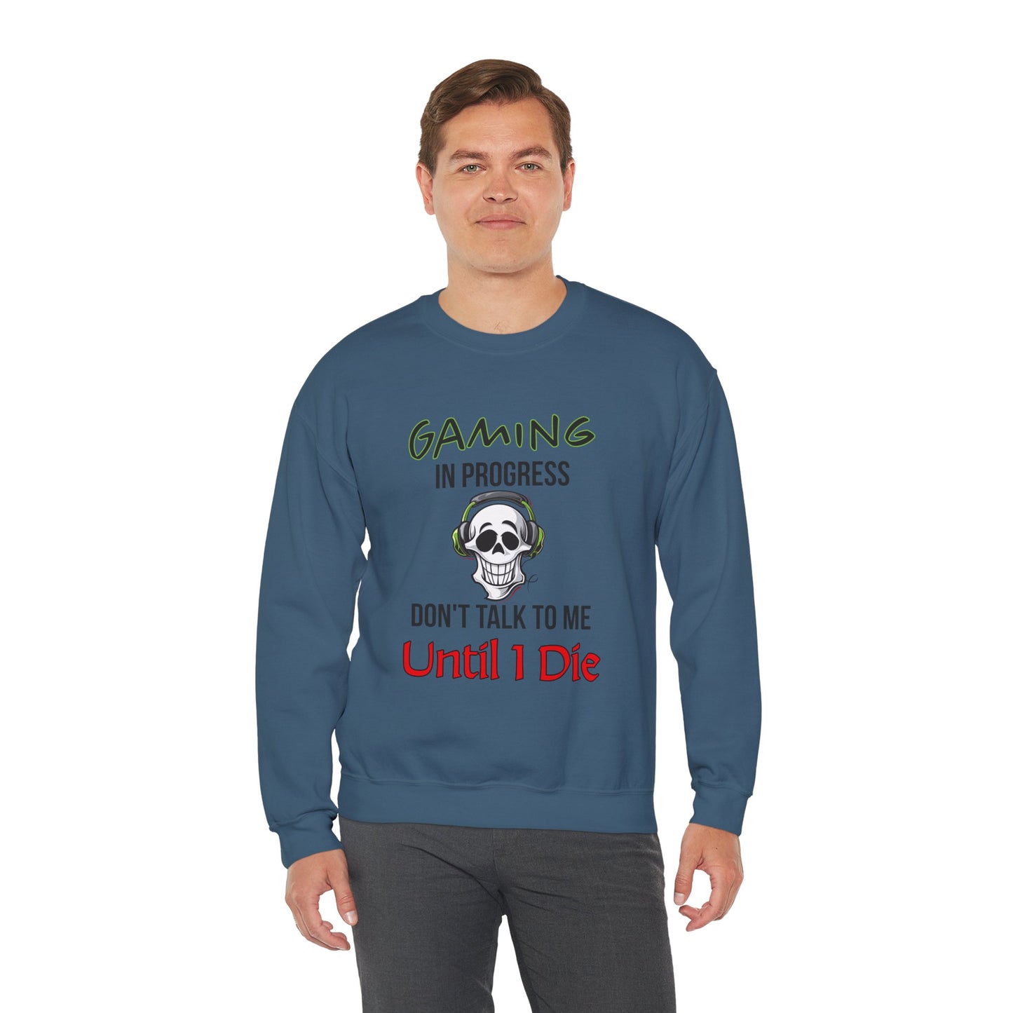 Gaming In Progress- Men's Sweatshirt