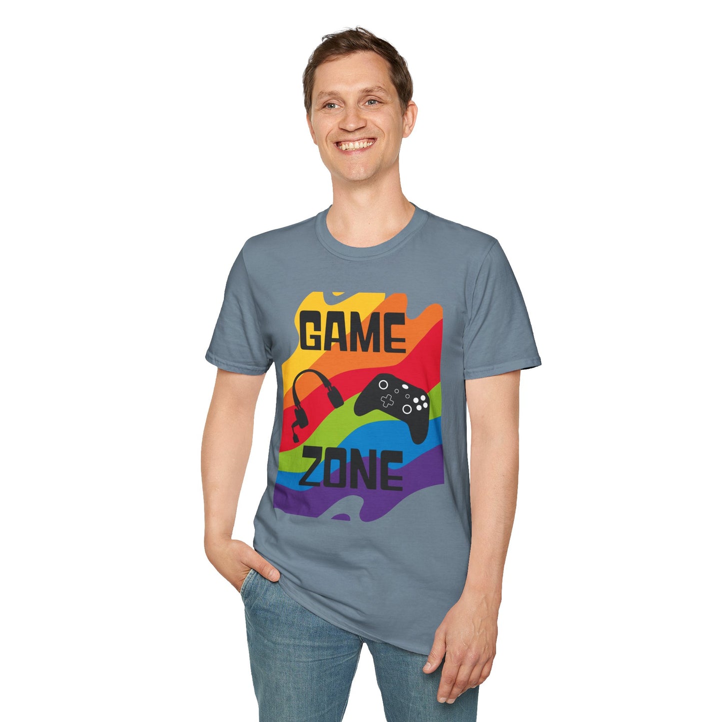 Game Zone- Men's Softstyle T-Shirt